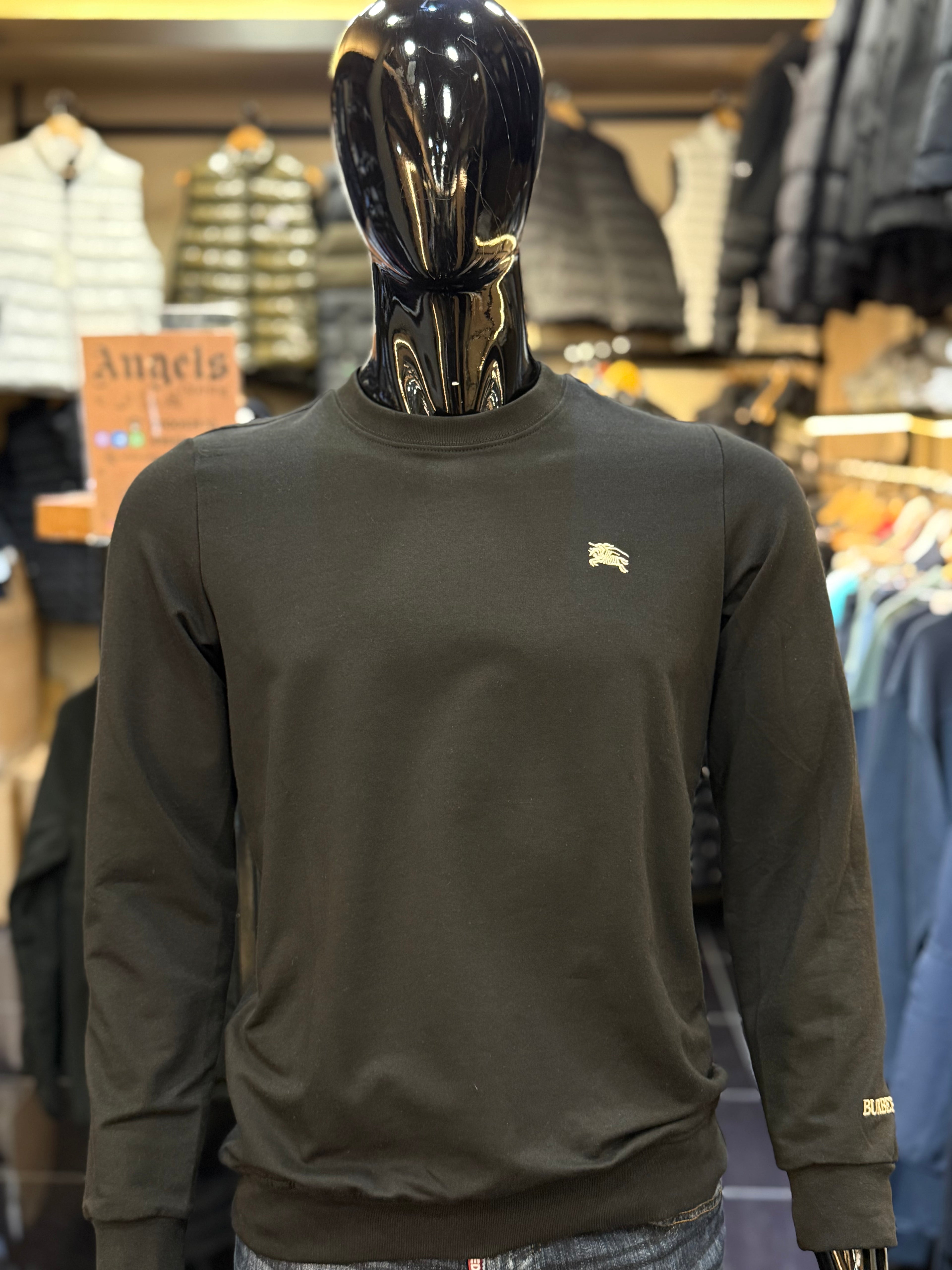 Burberry Φούτερ μαύρο  RD874