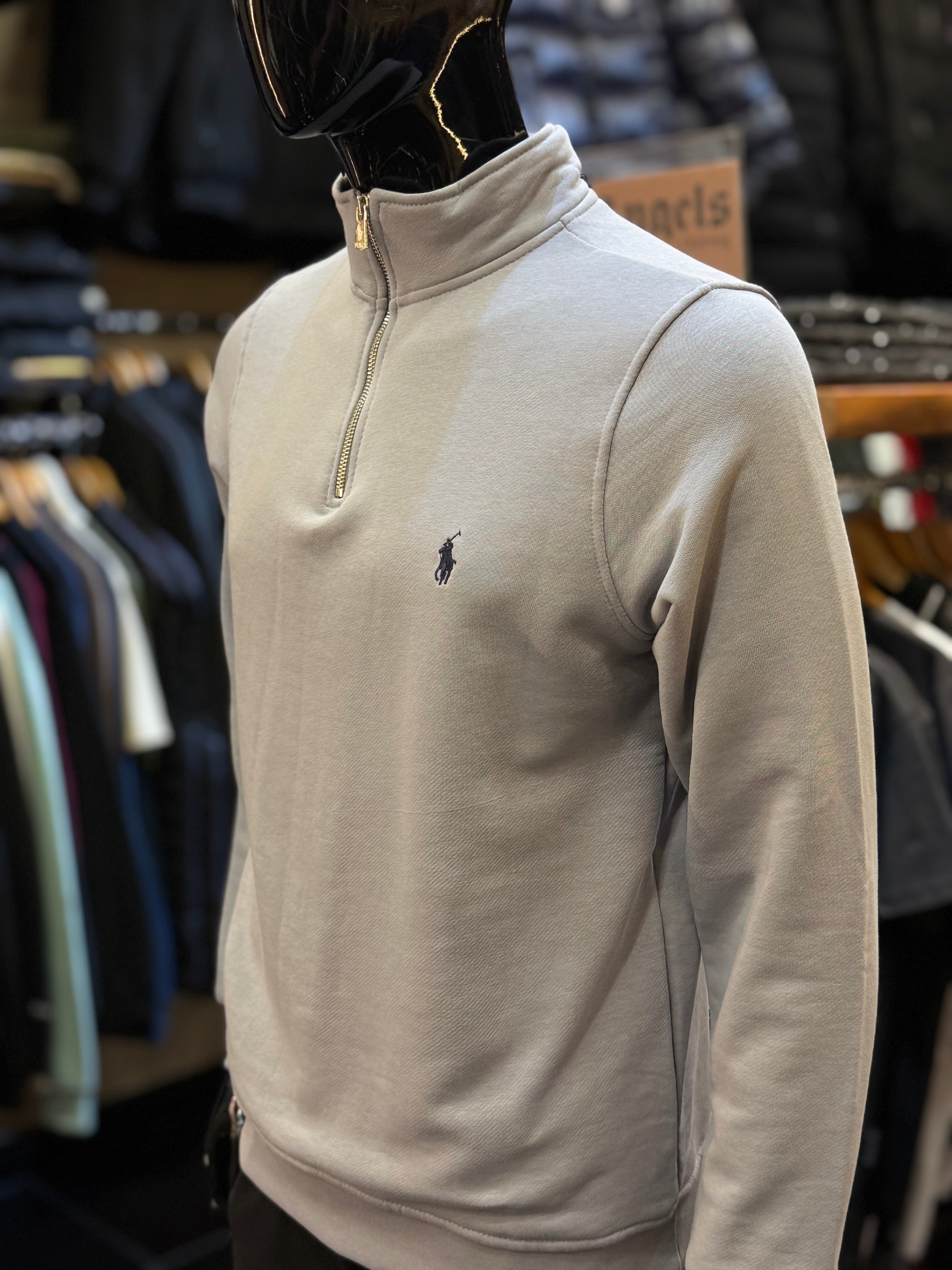 POLO zipper γκρι WIJ 35