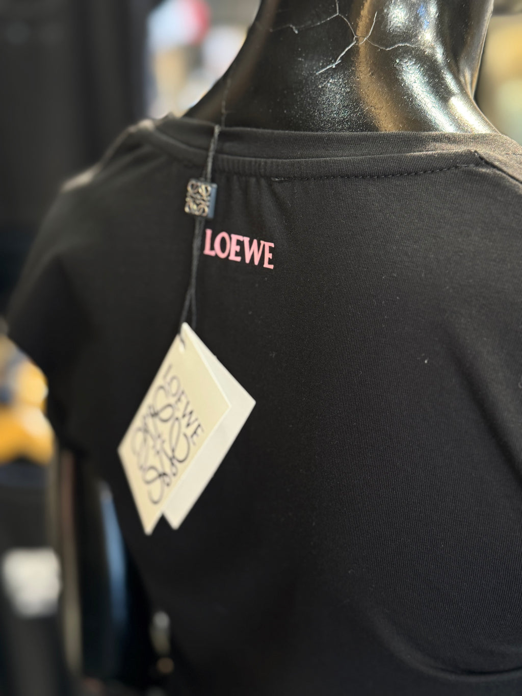 LOEWE T-SHIRT ΜΑΥΡΟ N-020