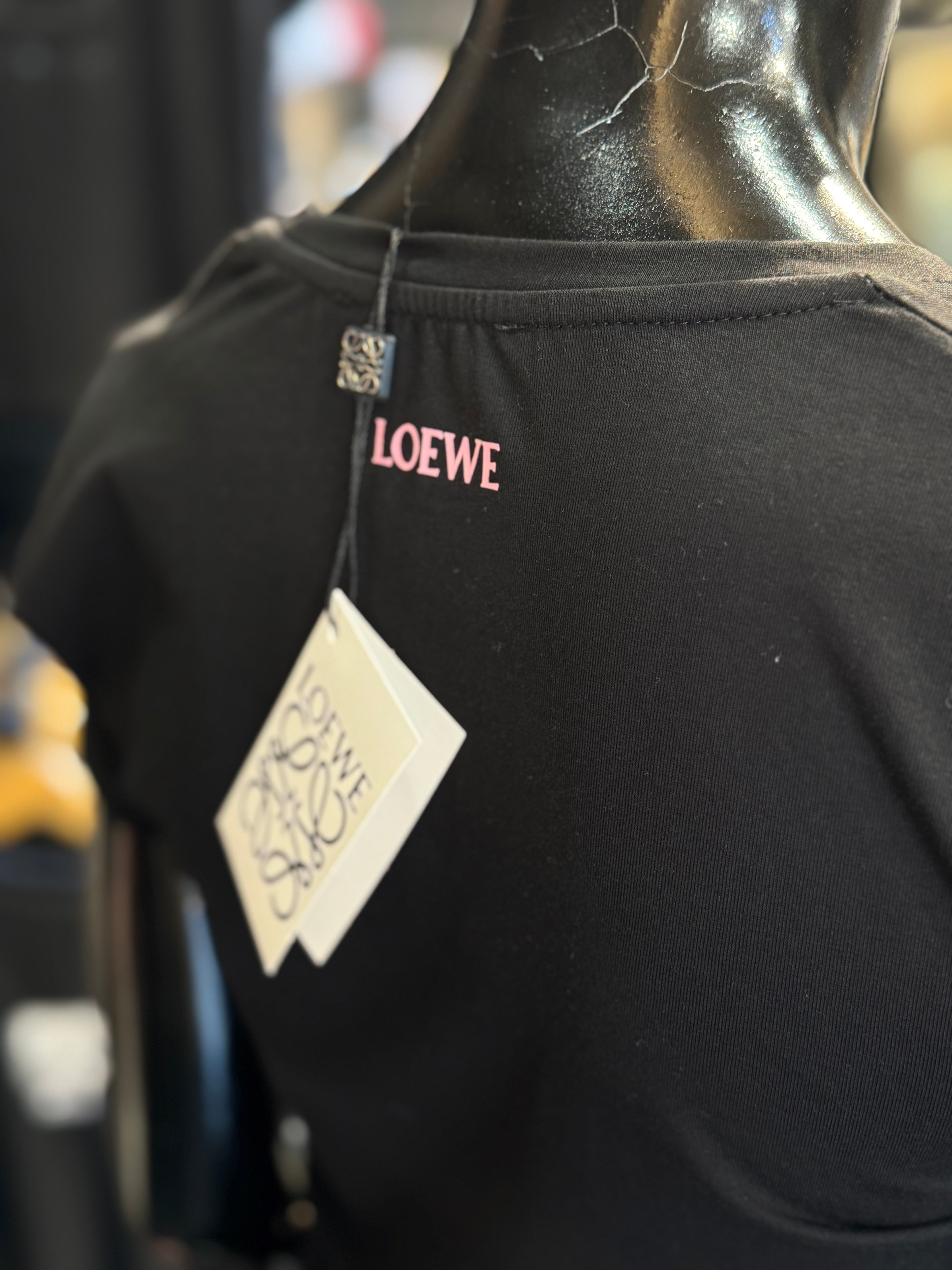 LOEWE T-SHIRT ΜΑΥΡΟ N-020