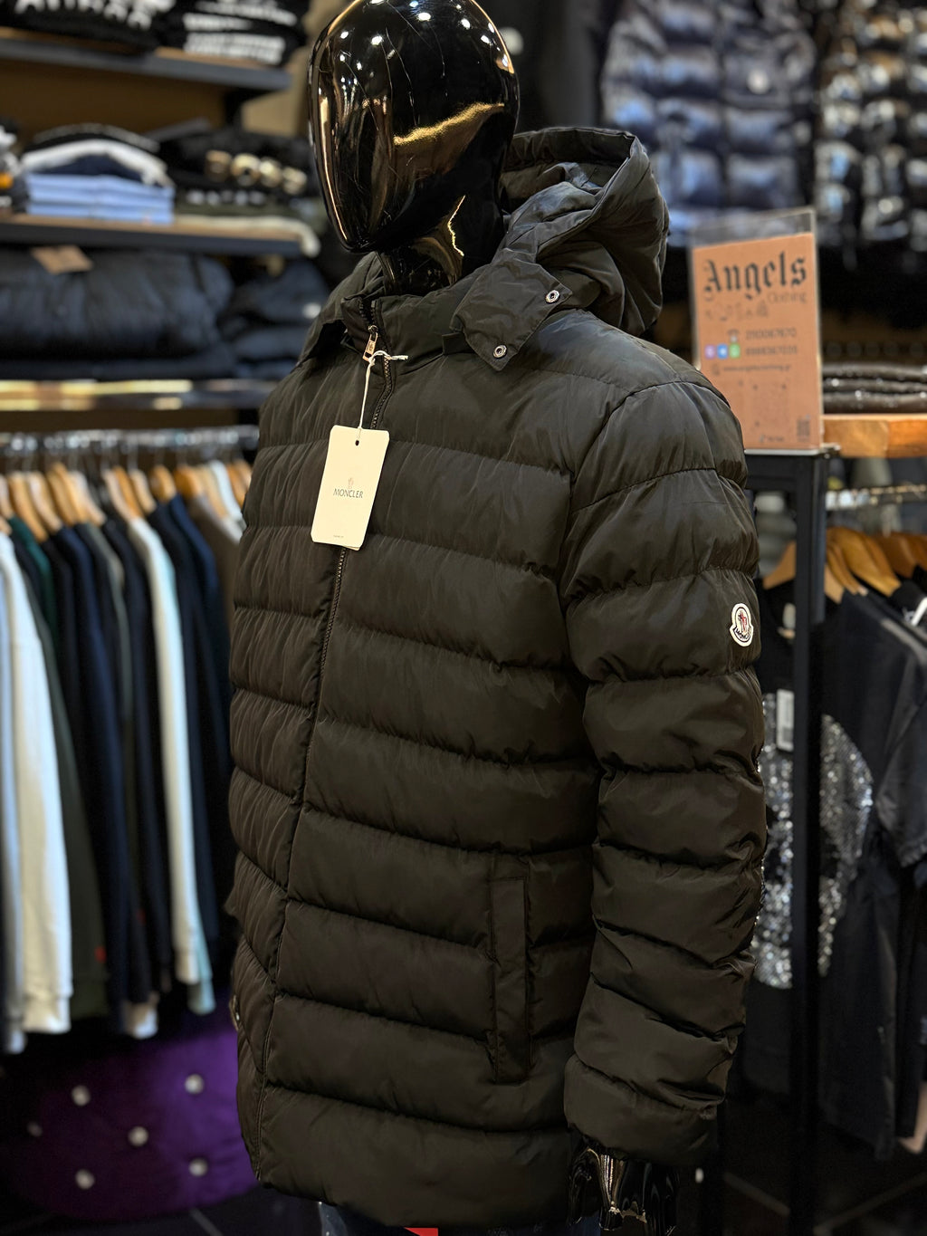 MONCLER μαύρο  PLUS SIZE VJ- 725
