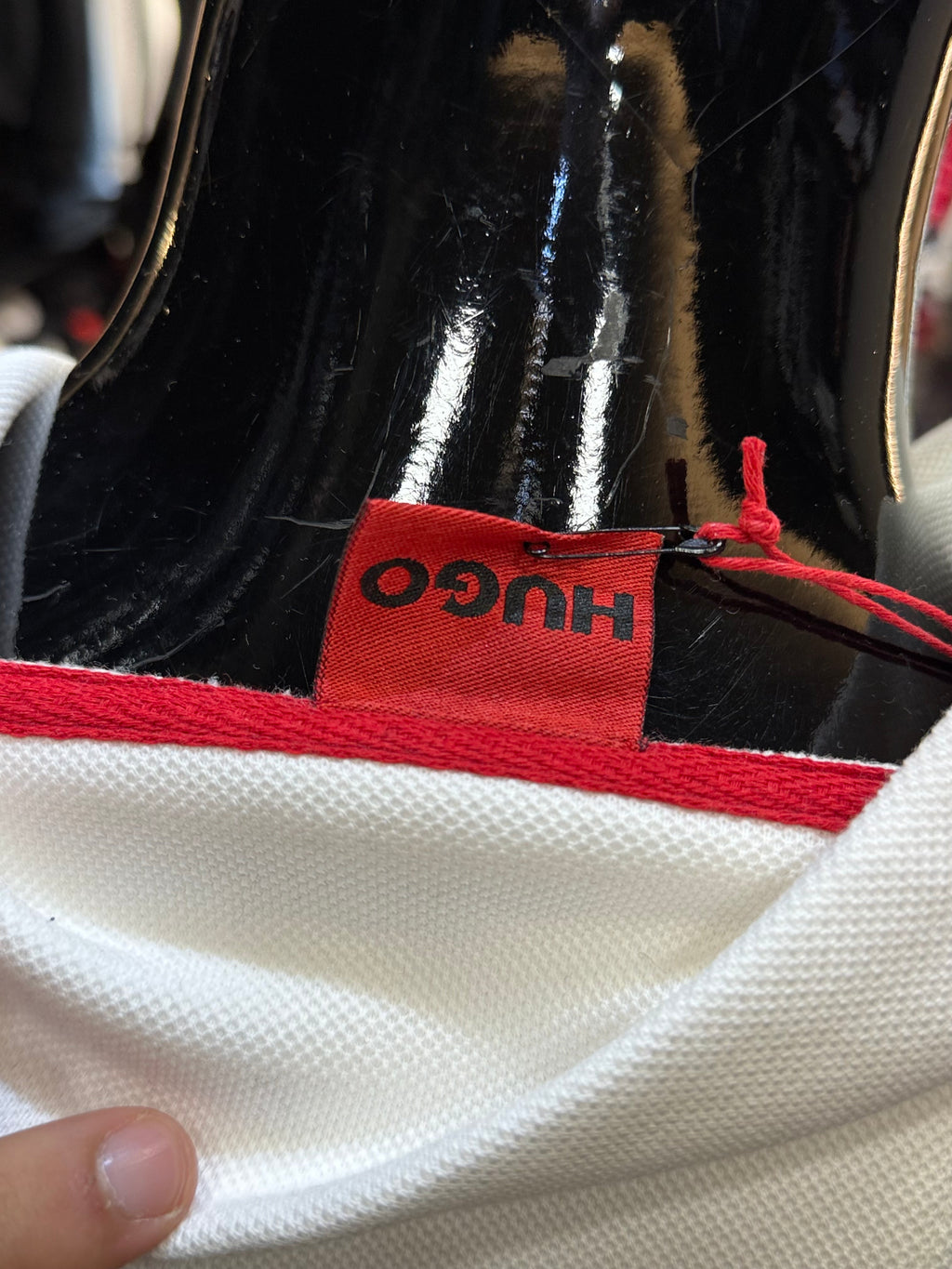 HUGO zipper λευκό WIJ 30