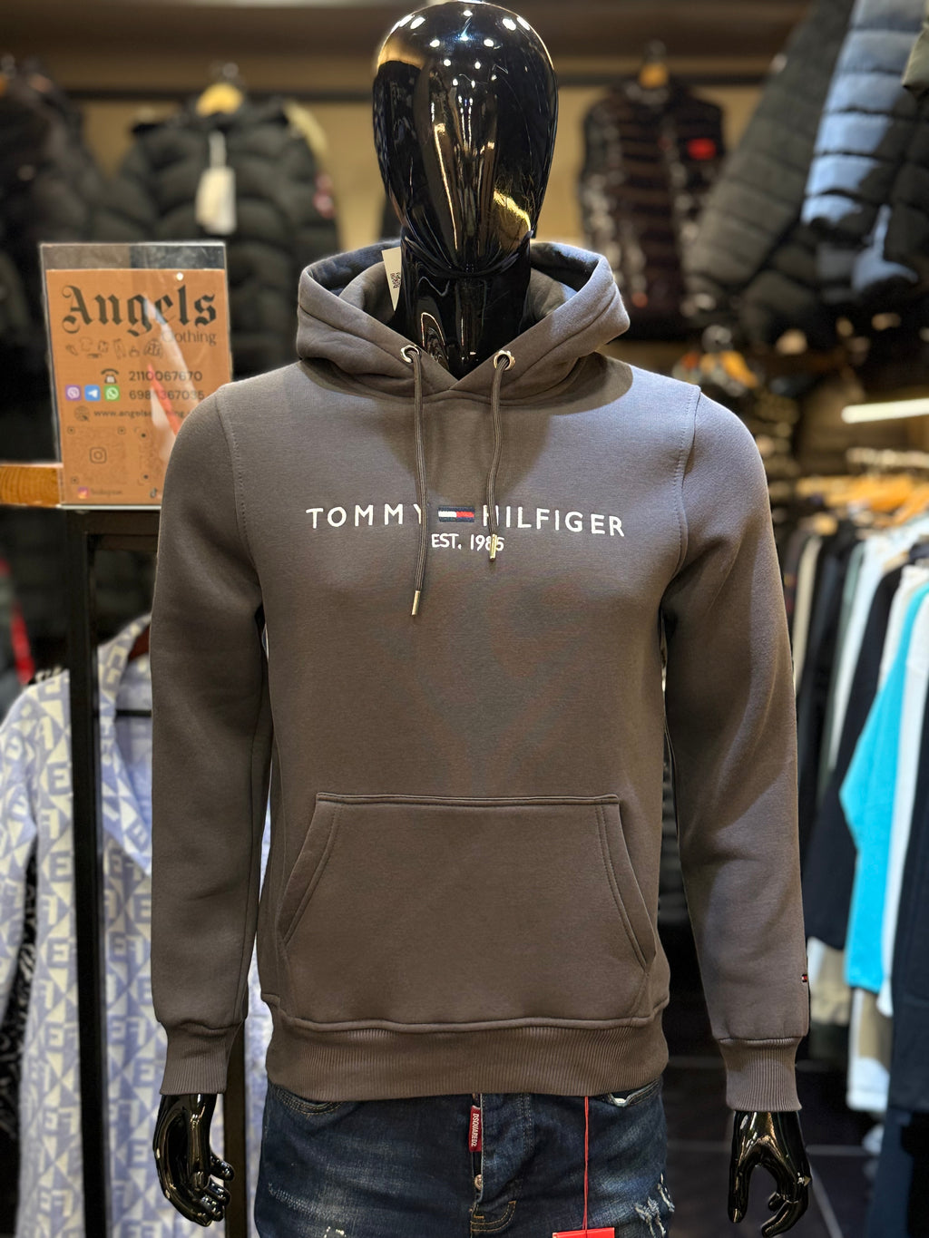 TOMMY HILFIGER Φούτερ γκρι RR 715