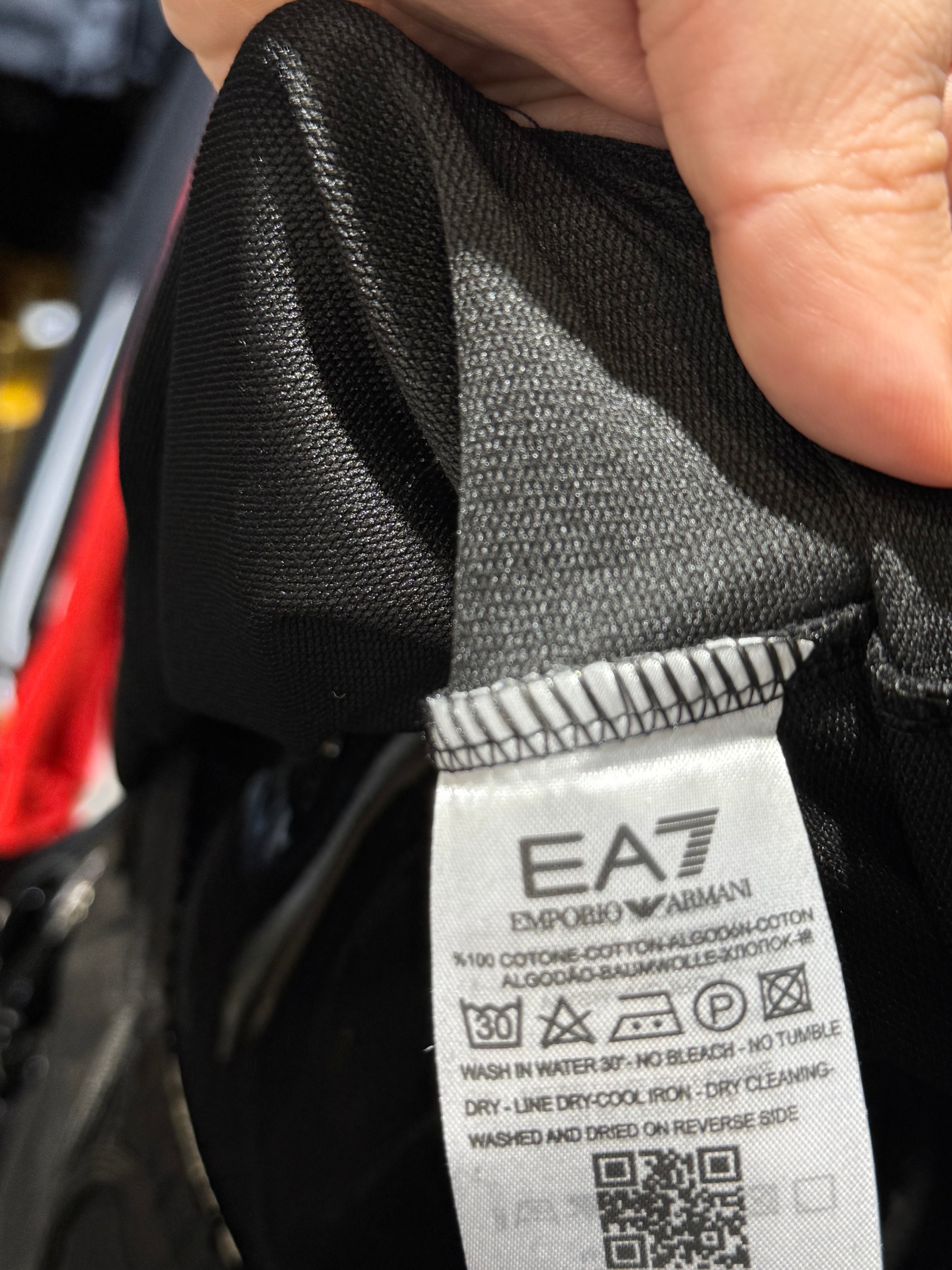 ARMANI EA7 SET ΜΑΥΡΟ Ζ-032