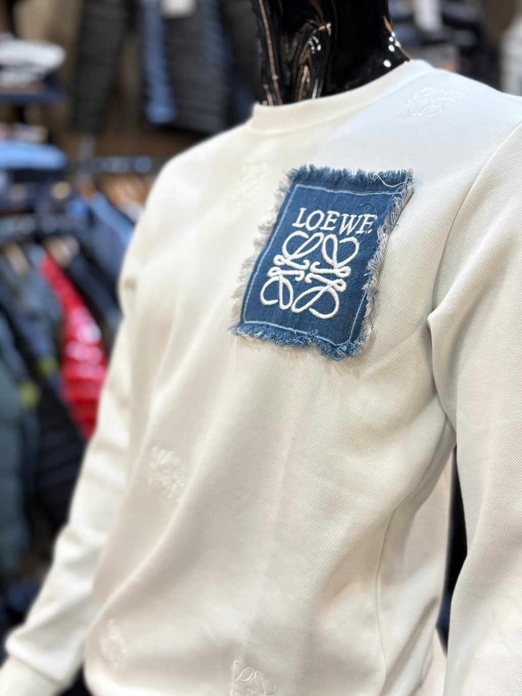 LOEWE Φούτερ λευκό  RD882