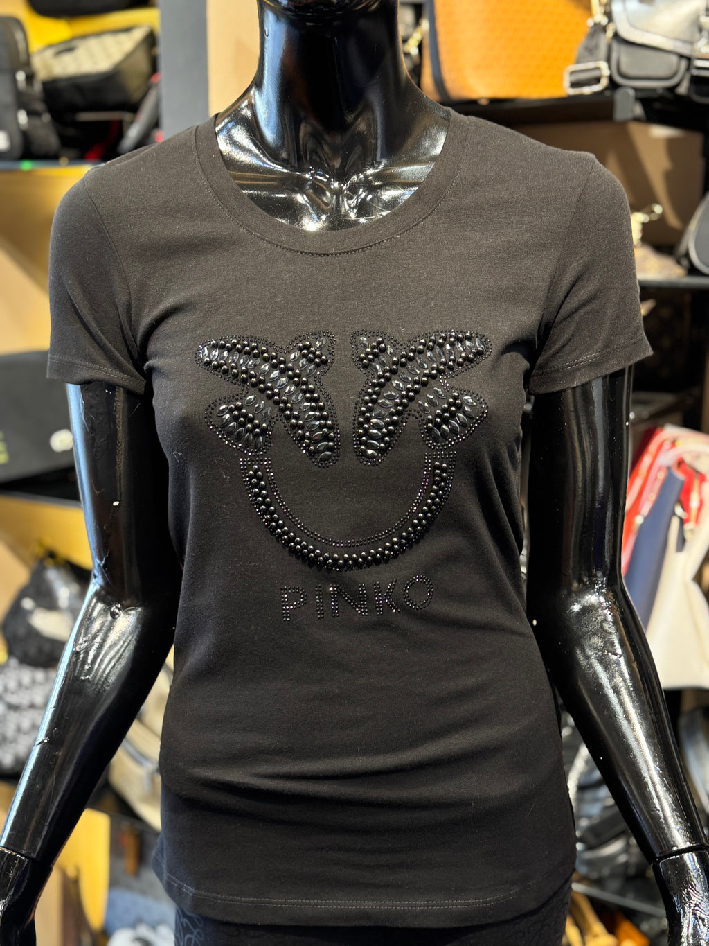 PINKO T-SHIRT ΜΑΥΡΟ N-021