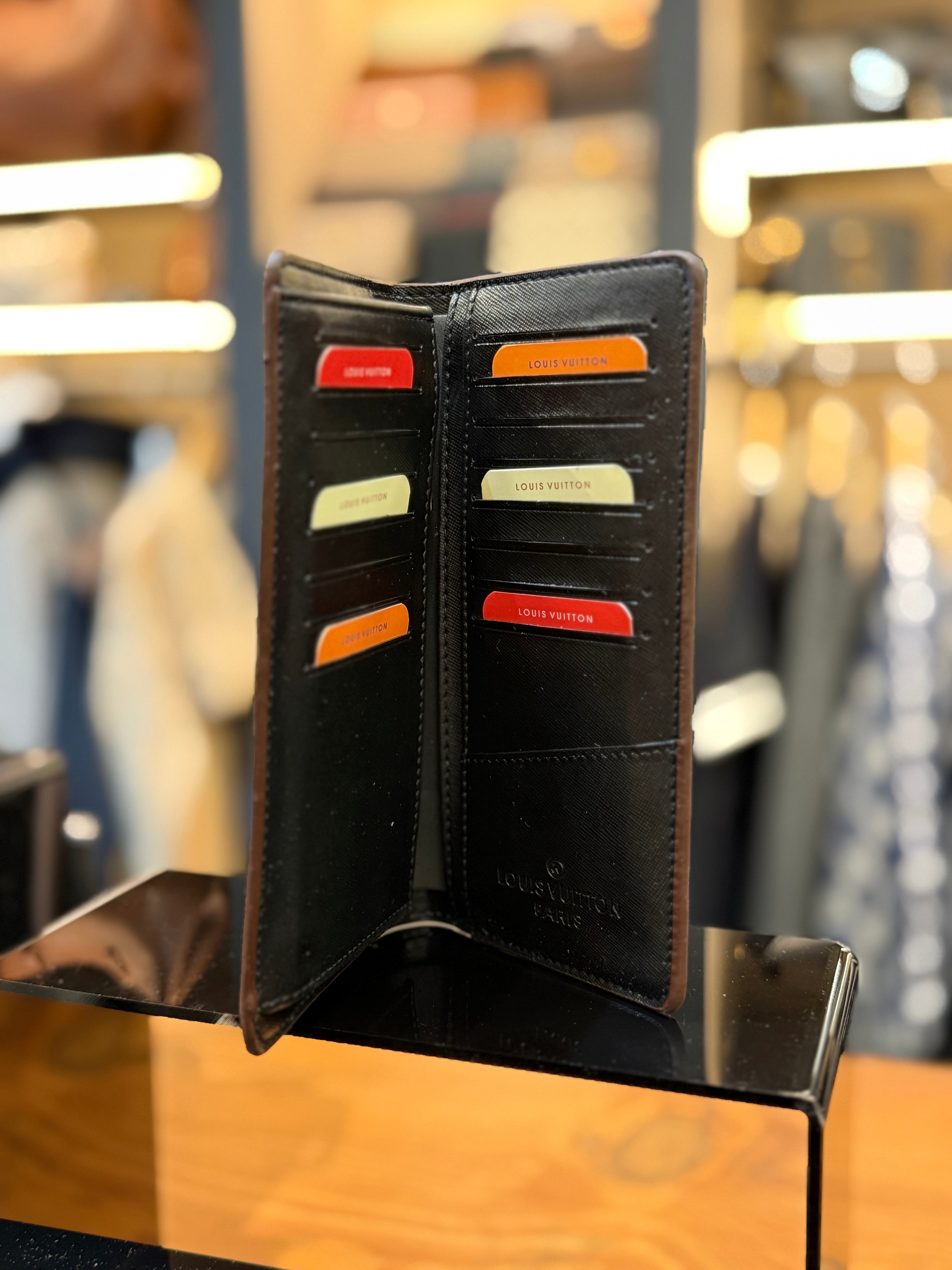 LOUIS VUITTON πορτοφόλι - κινητό - καρτοθήκη  καφέ    CVG 92