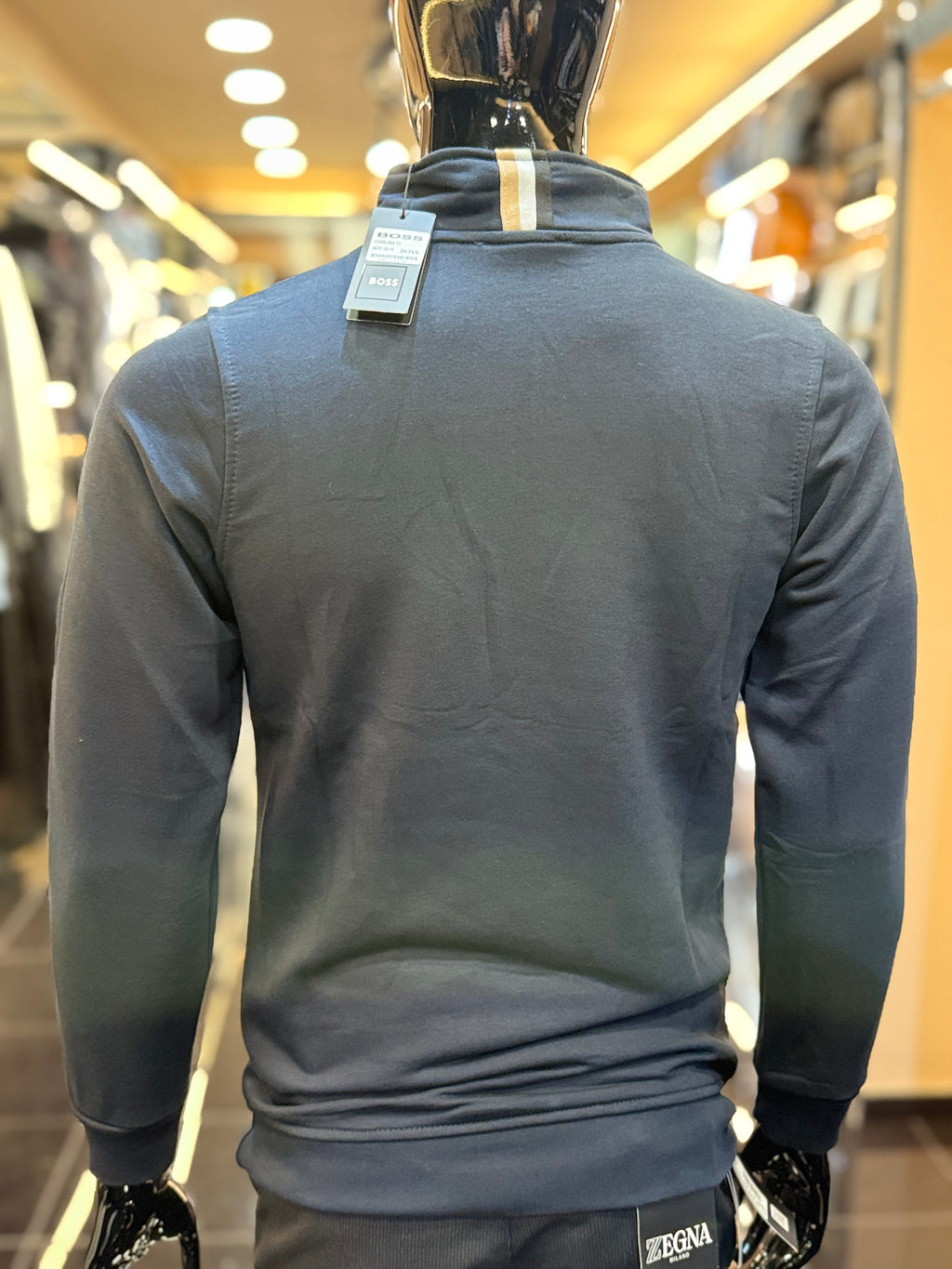 BOSS zipper μπλε WIJ 36