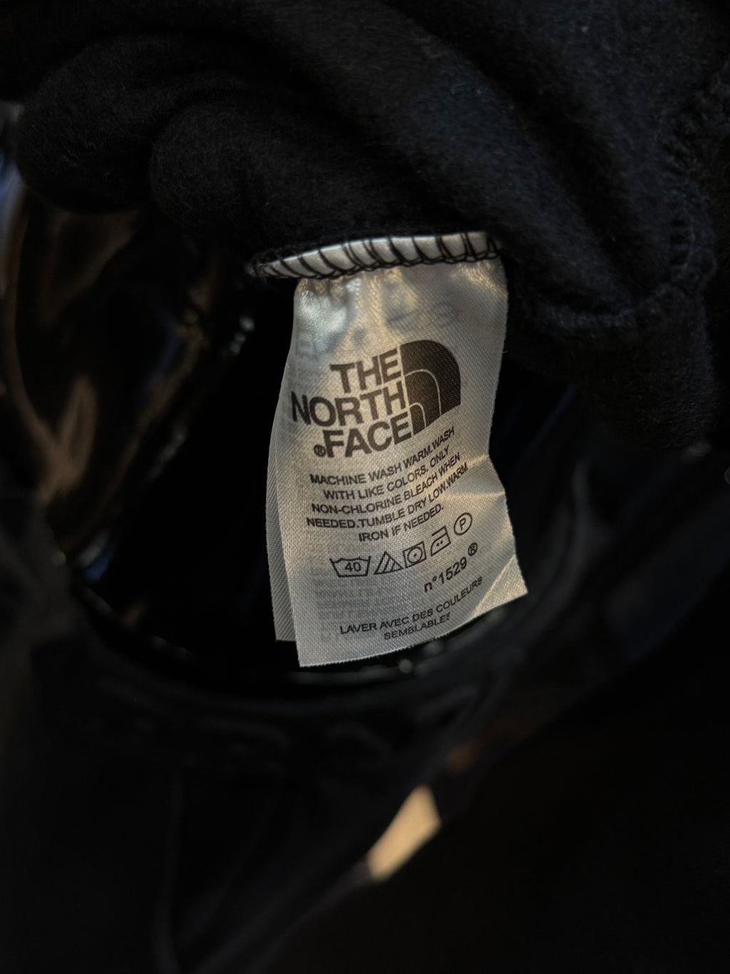 THE NORTH FACE zipper μαύρο WIJ 34