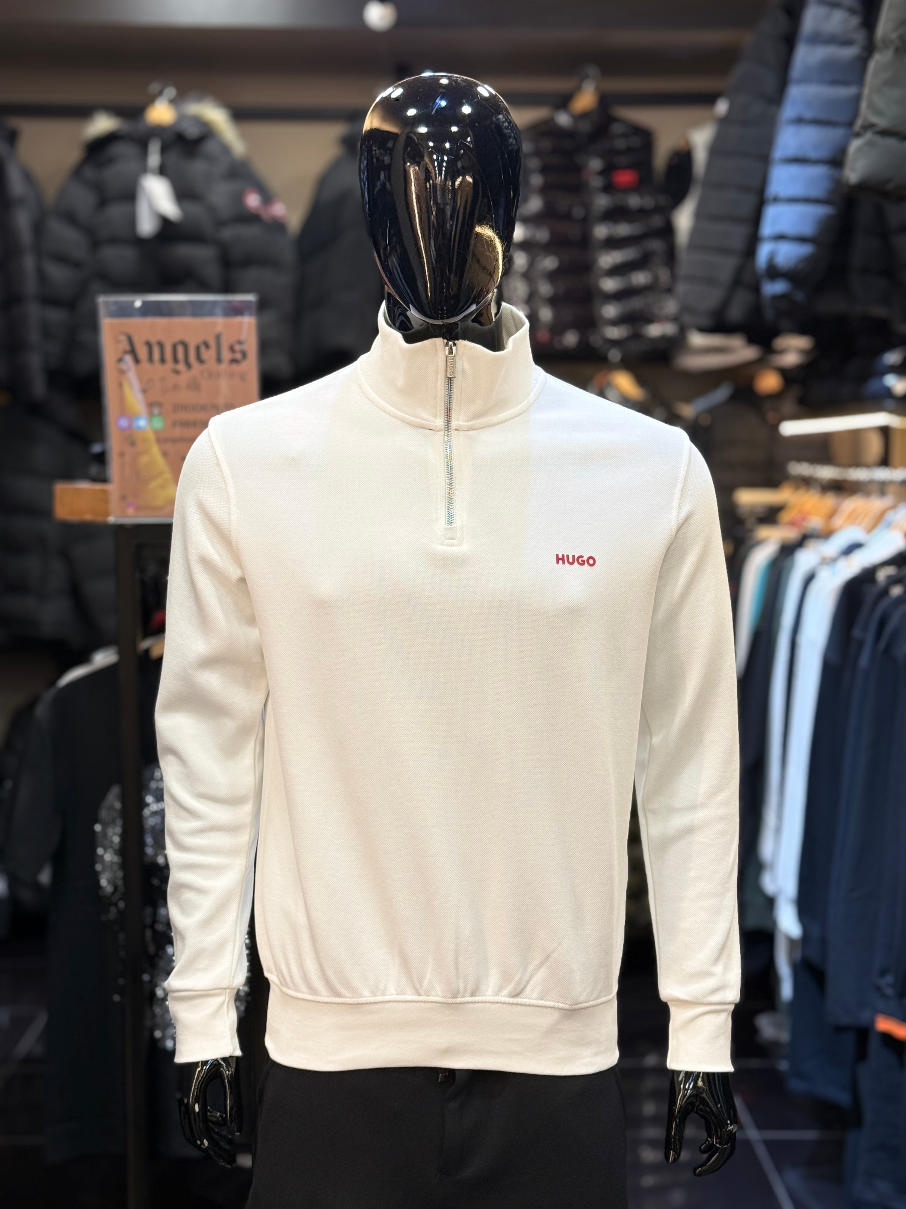 HUGO zipper λευκό WIJ 30