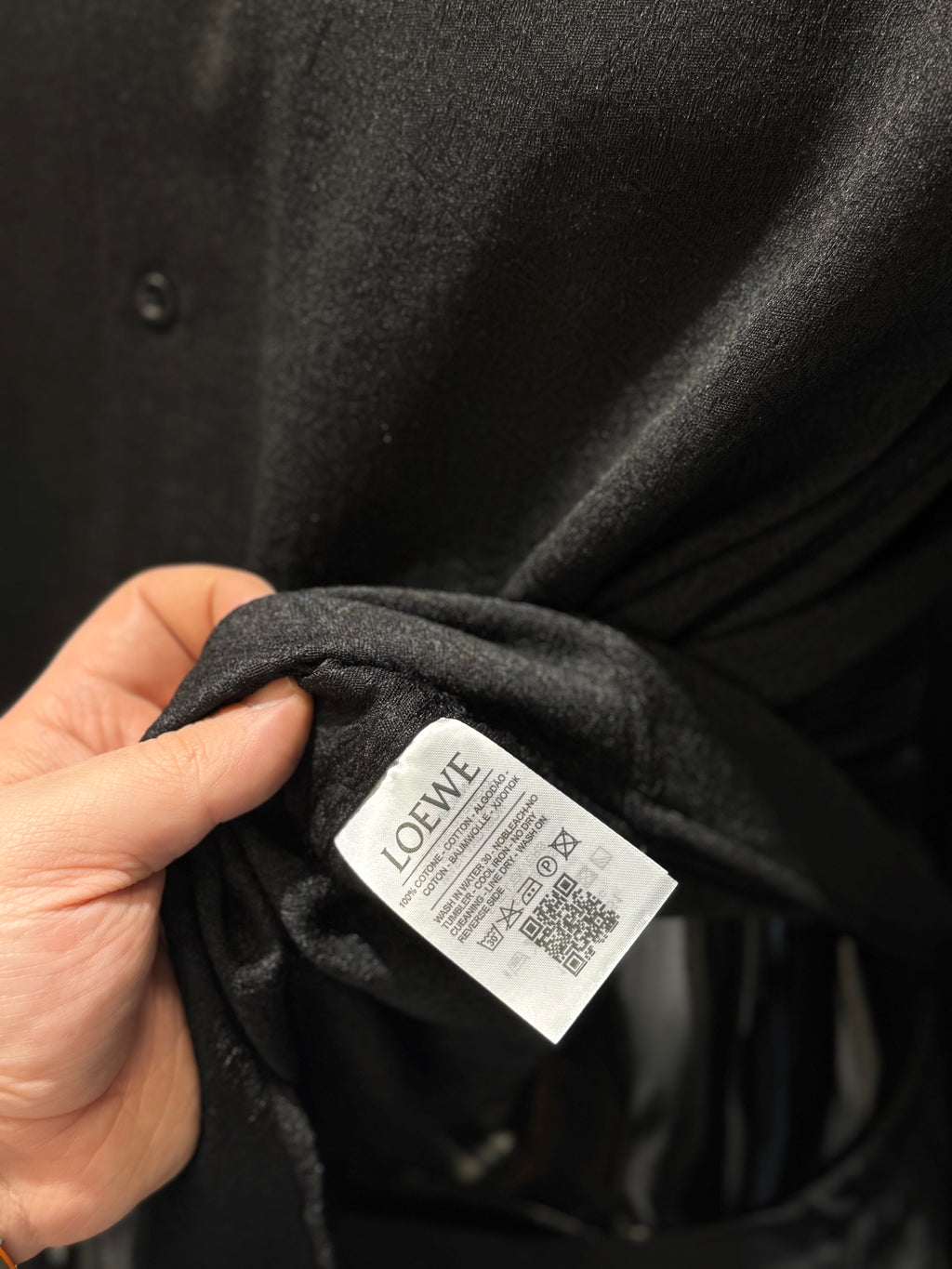 LOEWE ΠΟΥΚΑΜΙΣΟ ΜΑΥΡΟ X-062