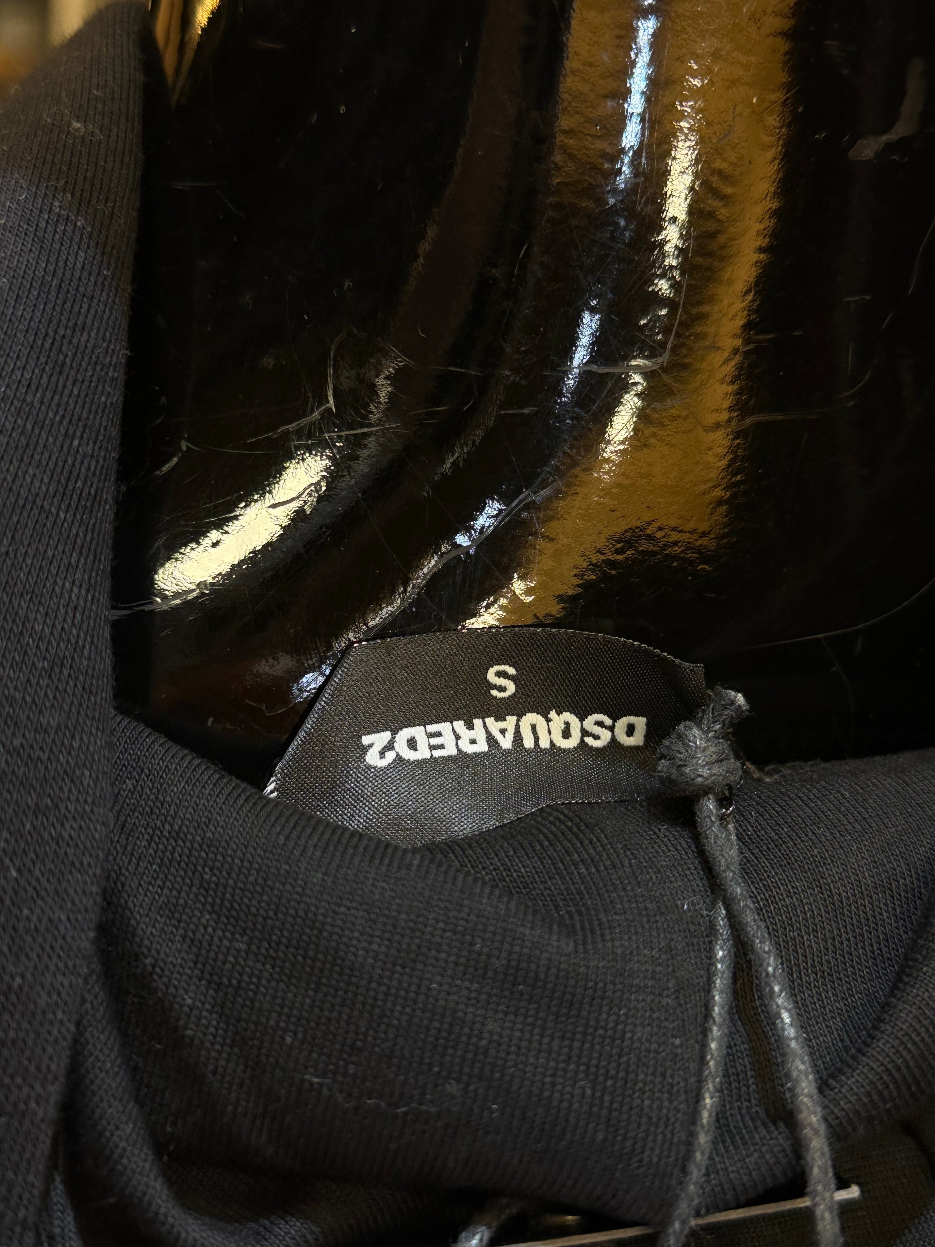 DSQUARED2  Φούτερ μαύρο  RR 720