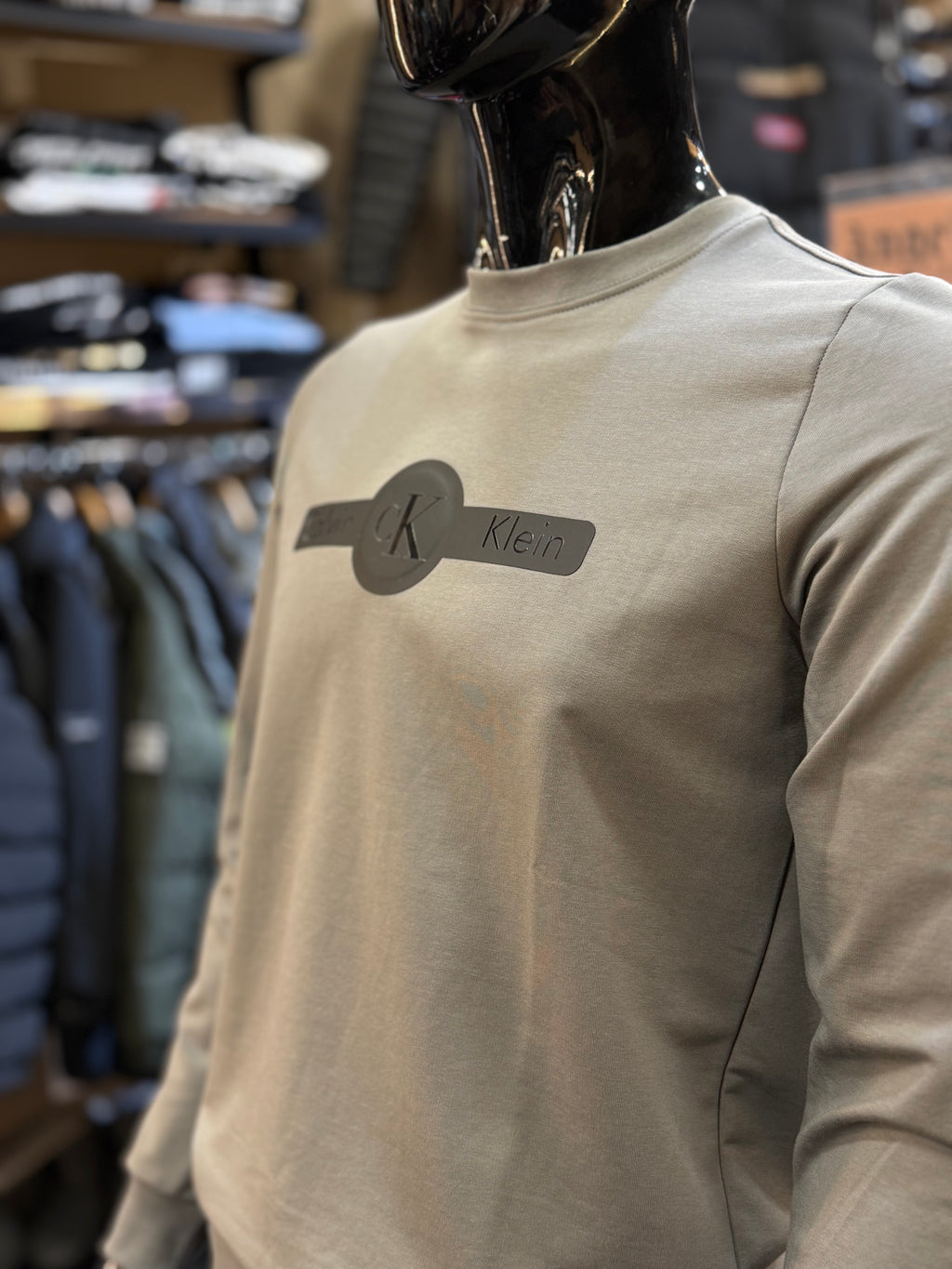 Calvin Klein Φούτερ γκρι  RD877