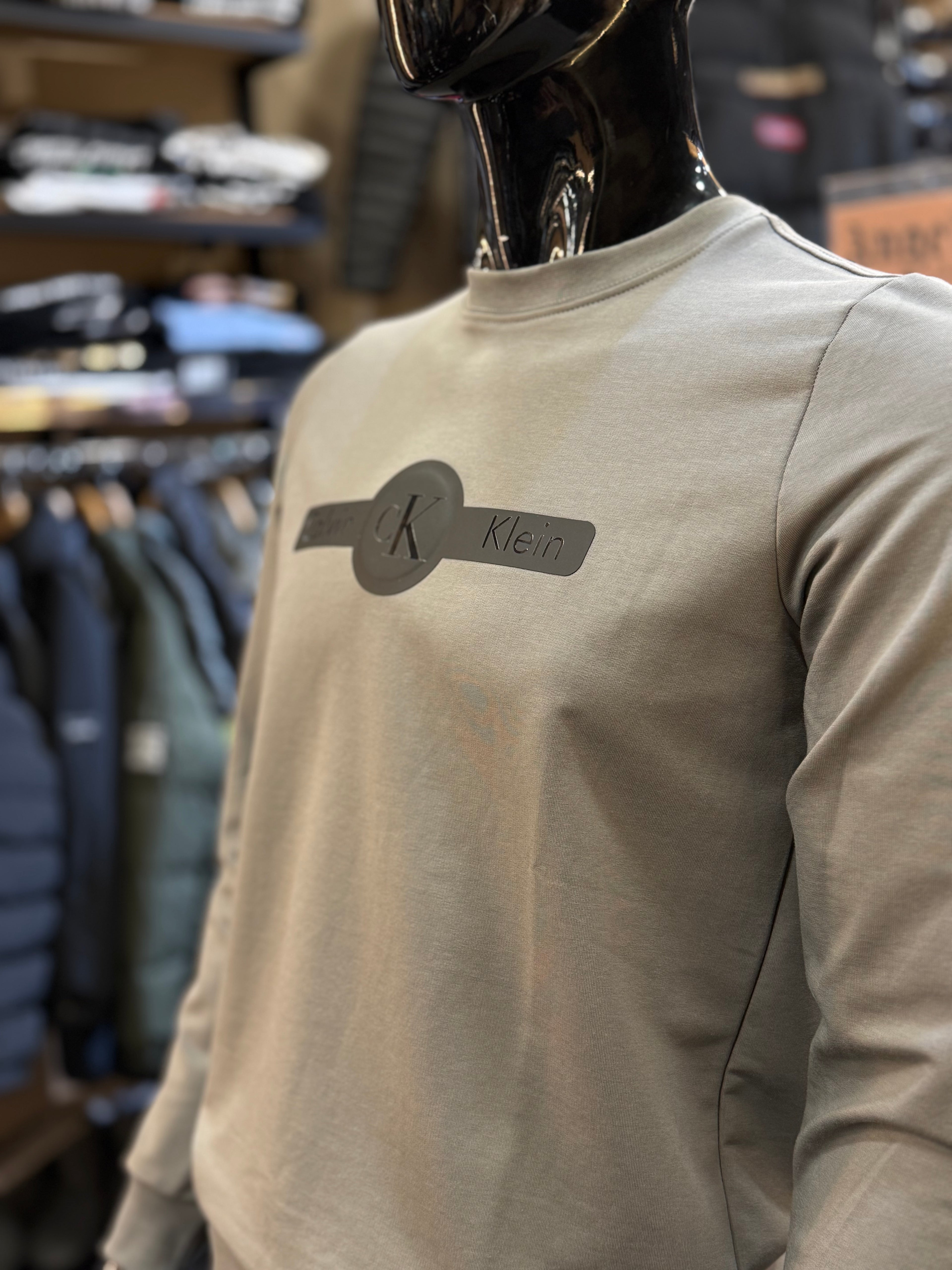 Calvin Klein Φούτερ γκρι  RD877