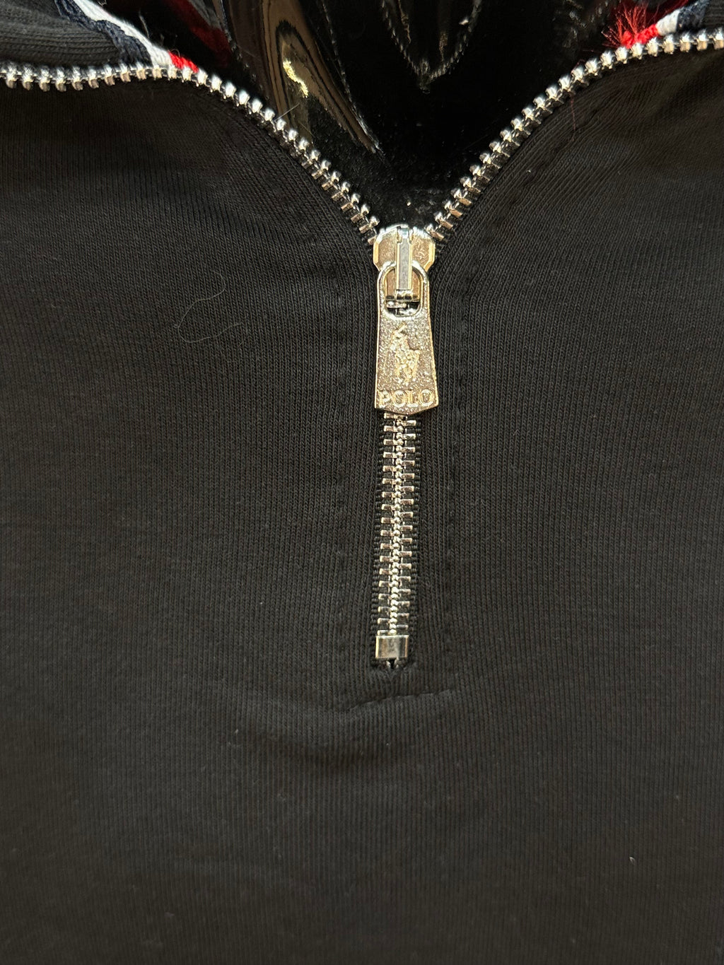 POLO zipper μαύρο  WIJ 28