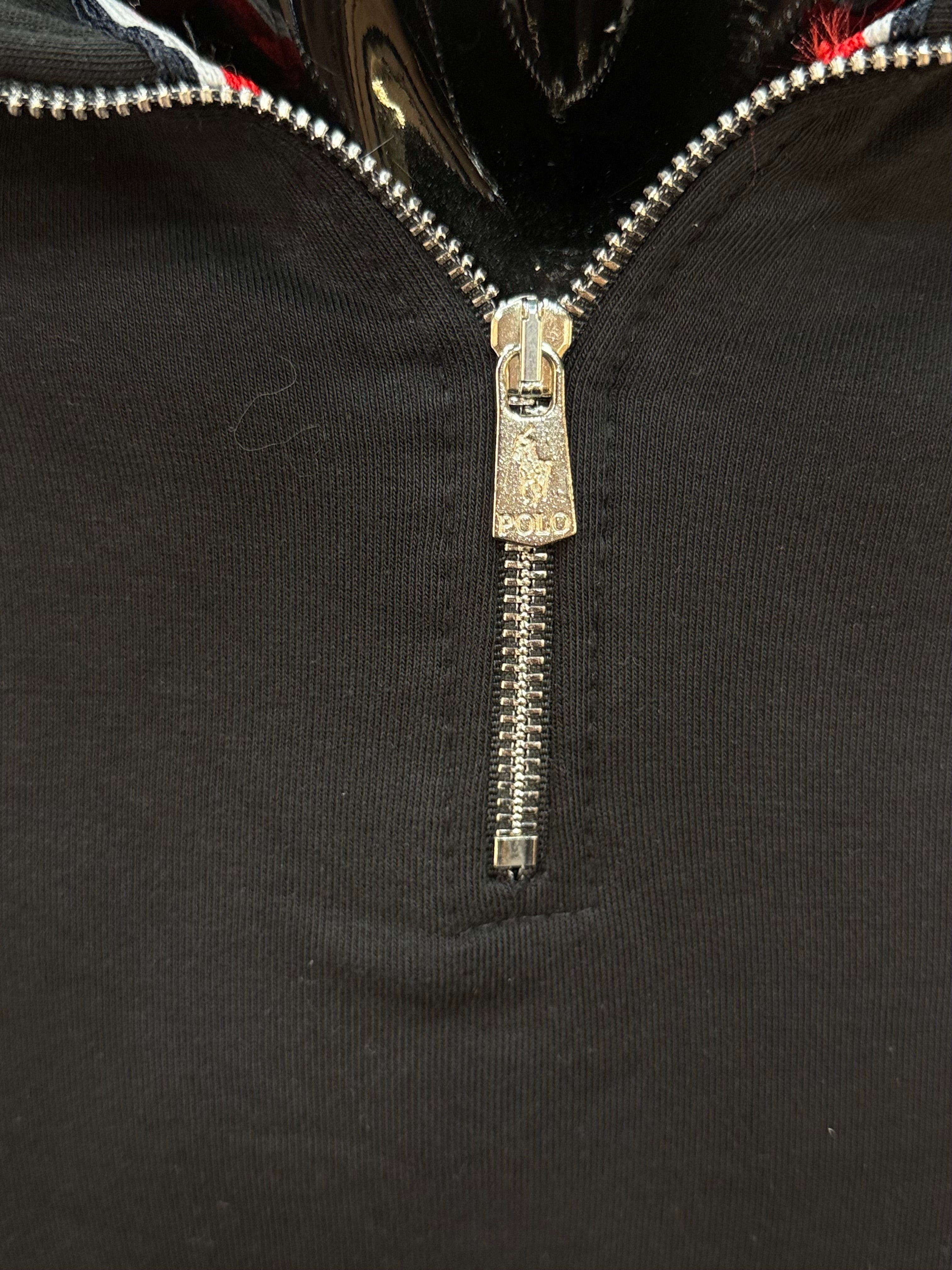 POLO zipper μαύρο  WIJ 28