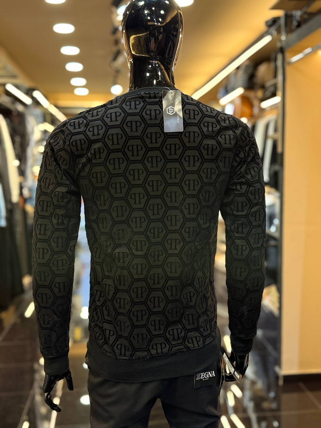 PHILIPP PLEIN  Φούτερ μαύρο  RD883