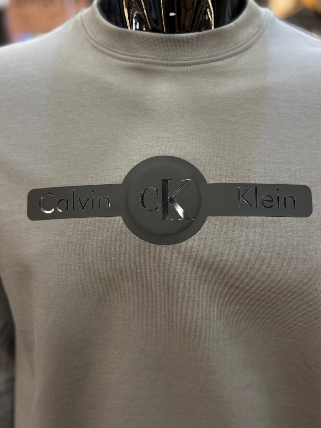 Calvin Klein Φούτερ γκρι  RD877