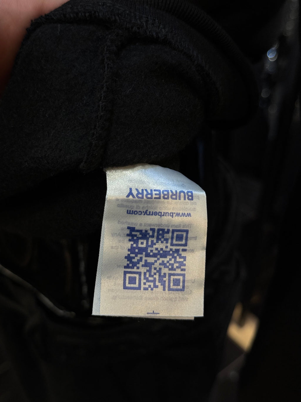 BURBERRY zipper μαύρο  WIJ 29