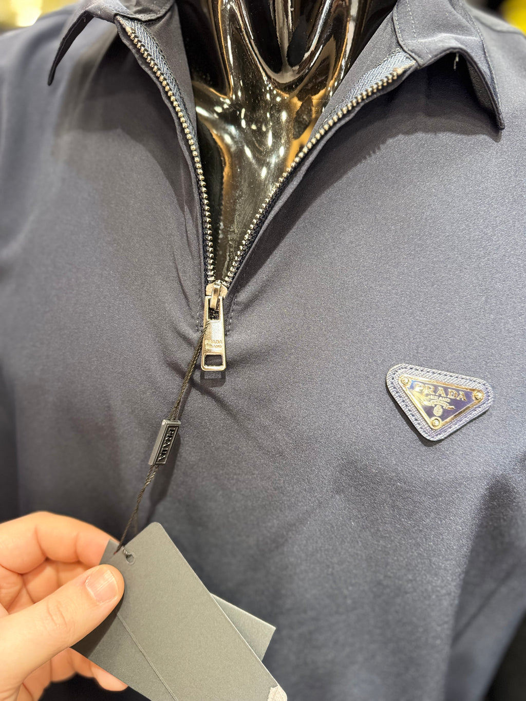 PRADA SET ΜΠΛΕ ΣΚΟΥΡΟ G-040