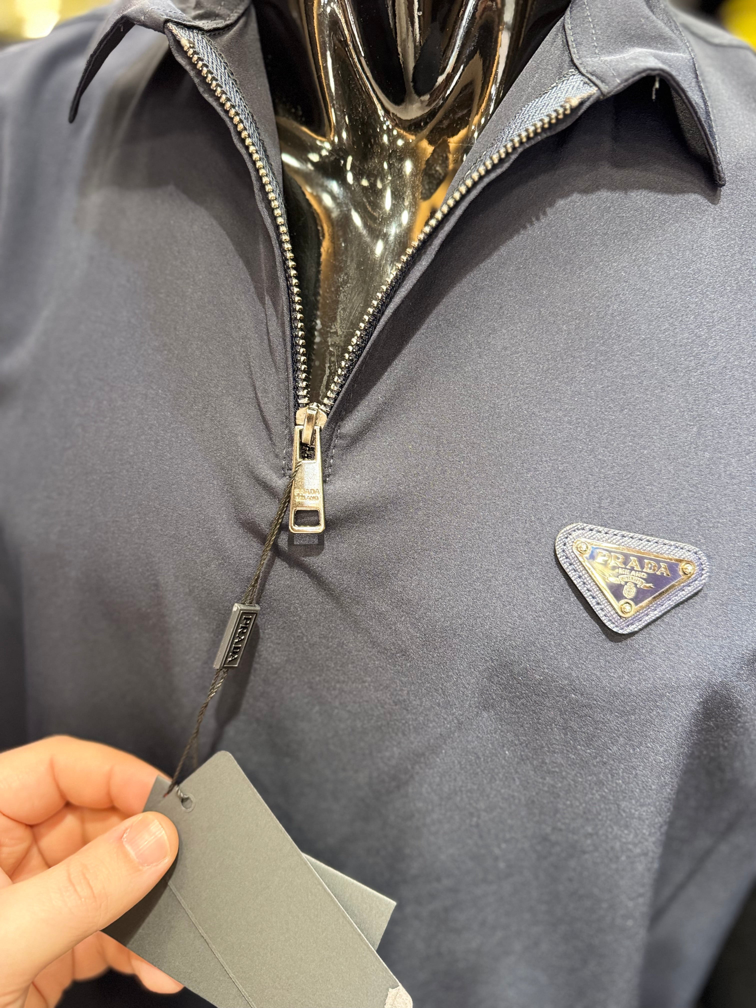 PRADA SET ΜΠΛΕ ΣΚΟΥΡΟ G-040