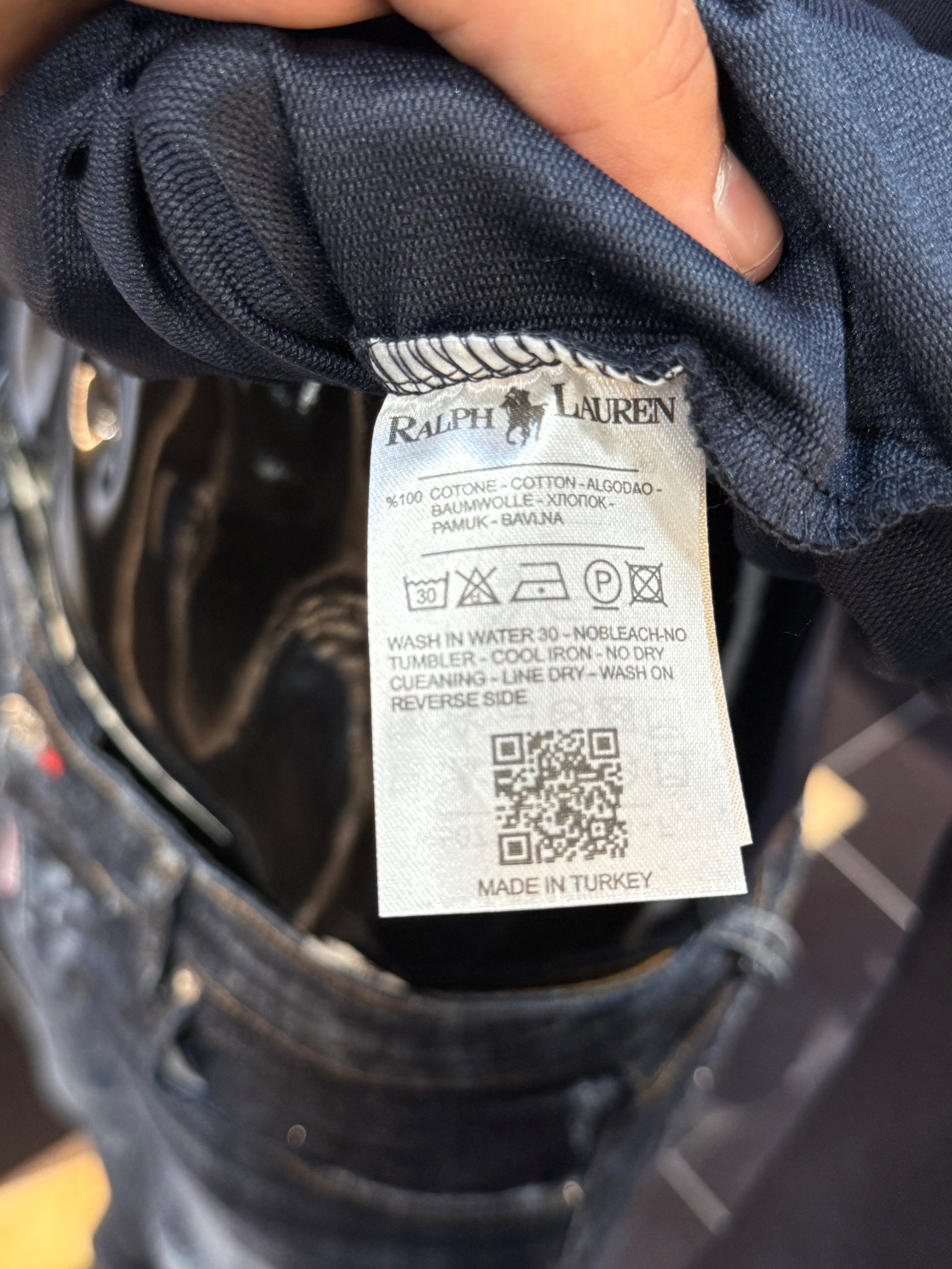 Polo Φούτερ μπλε RD884