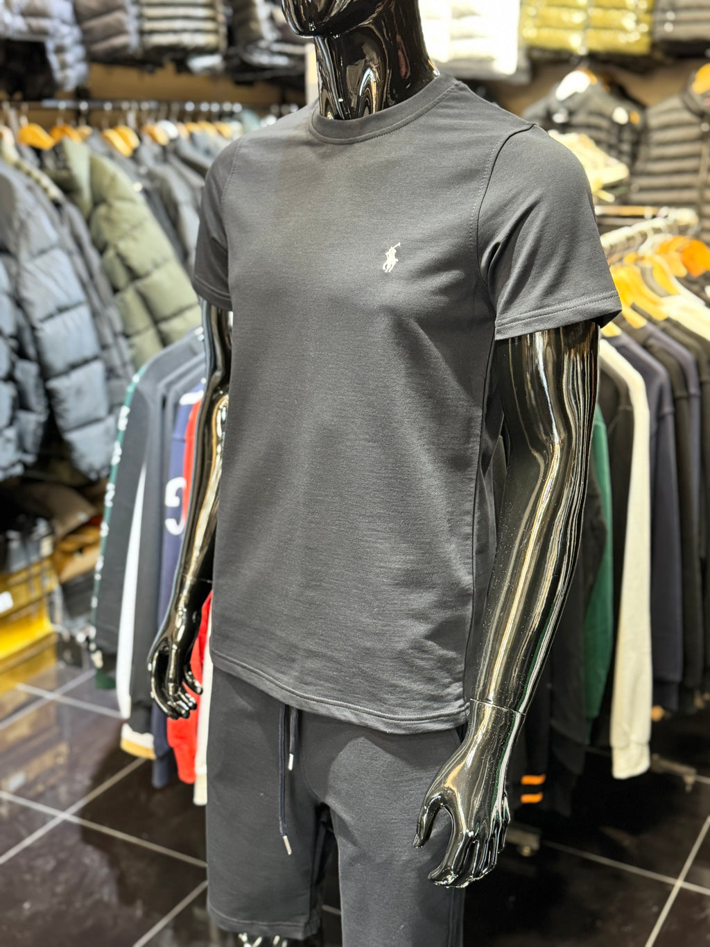 POLO SET ΜΠΛΕ ΣΚΟΥΡΟ Ζ-034