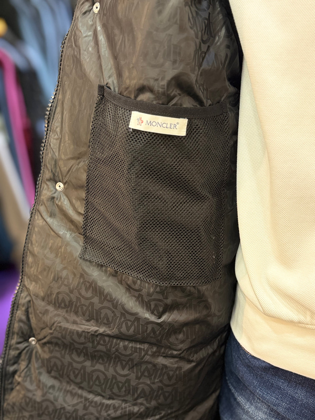 MONCLER JACKET μαύρο  B-770