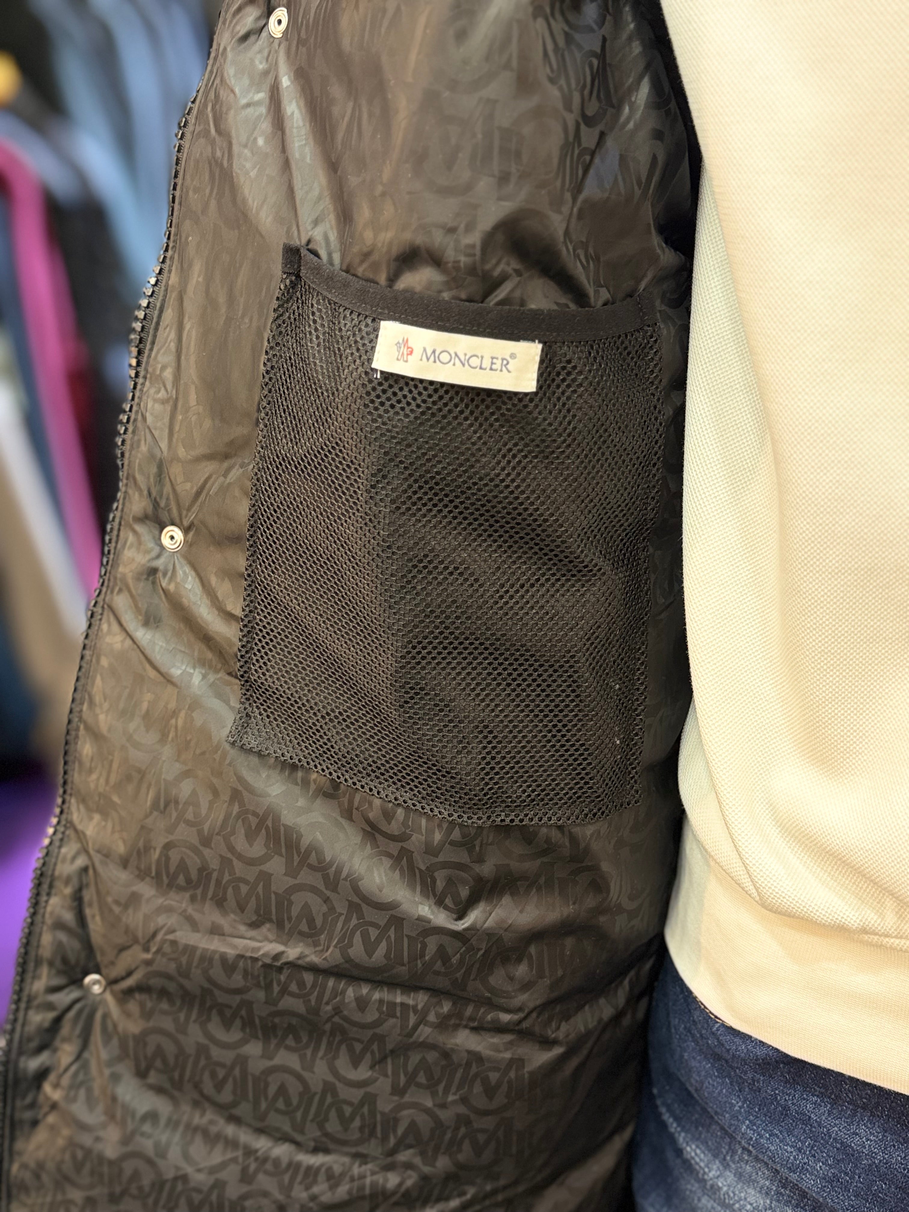 MONCLER JACKET μαύρο  B-770