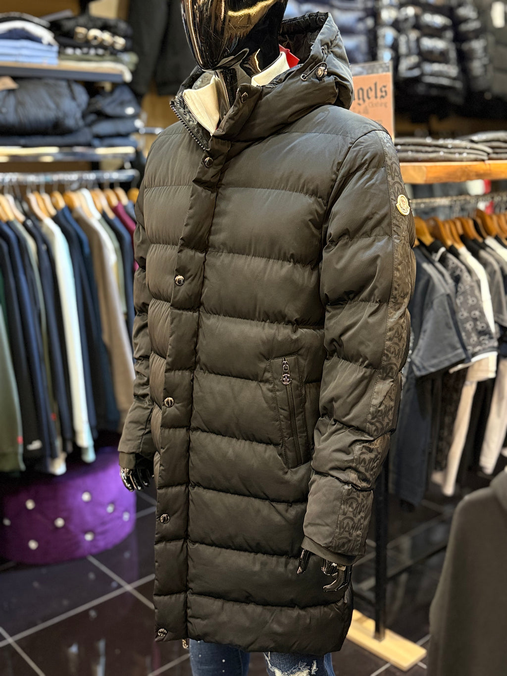 MONCLER JACKET μαύρο  B-770