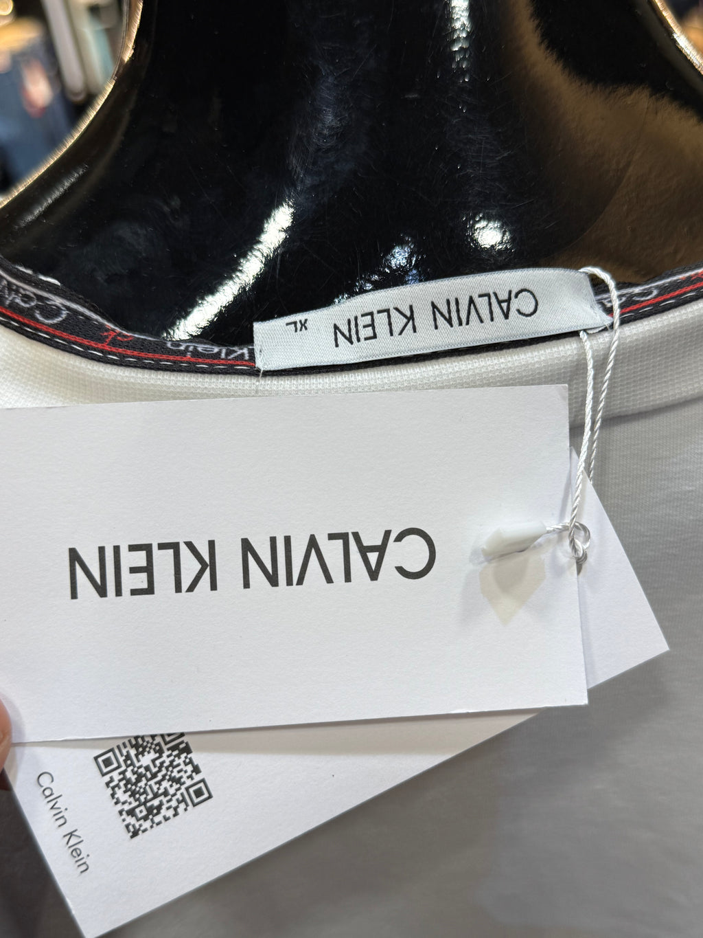 Calvin Klein Φούτερ λευκό RD873