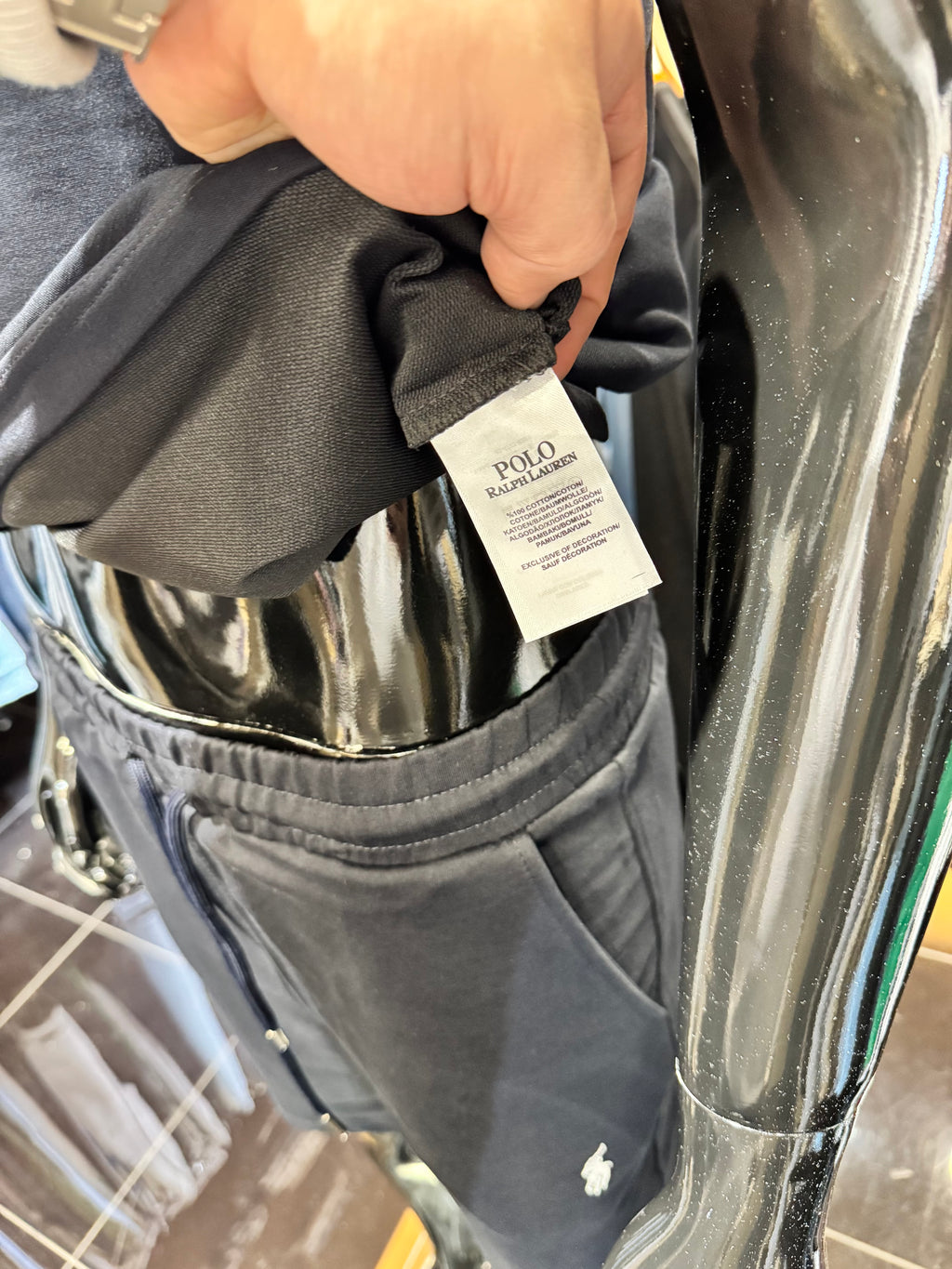 POLO SET ΜΠΛΕ ΣΚΟΥΡΟ Ζ-034