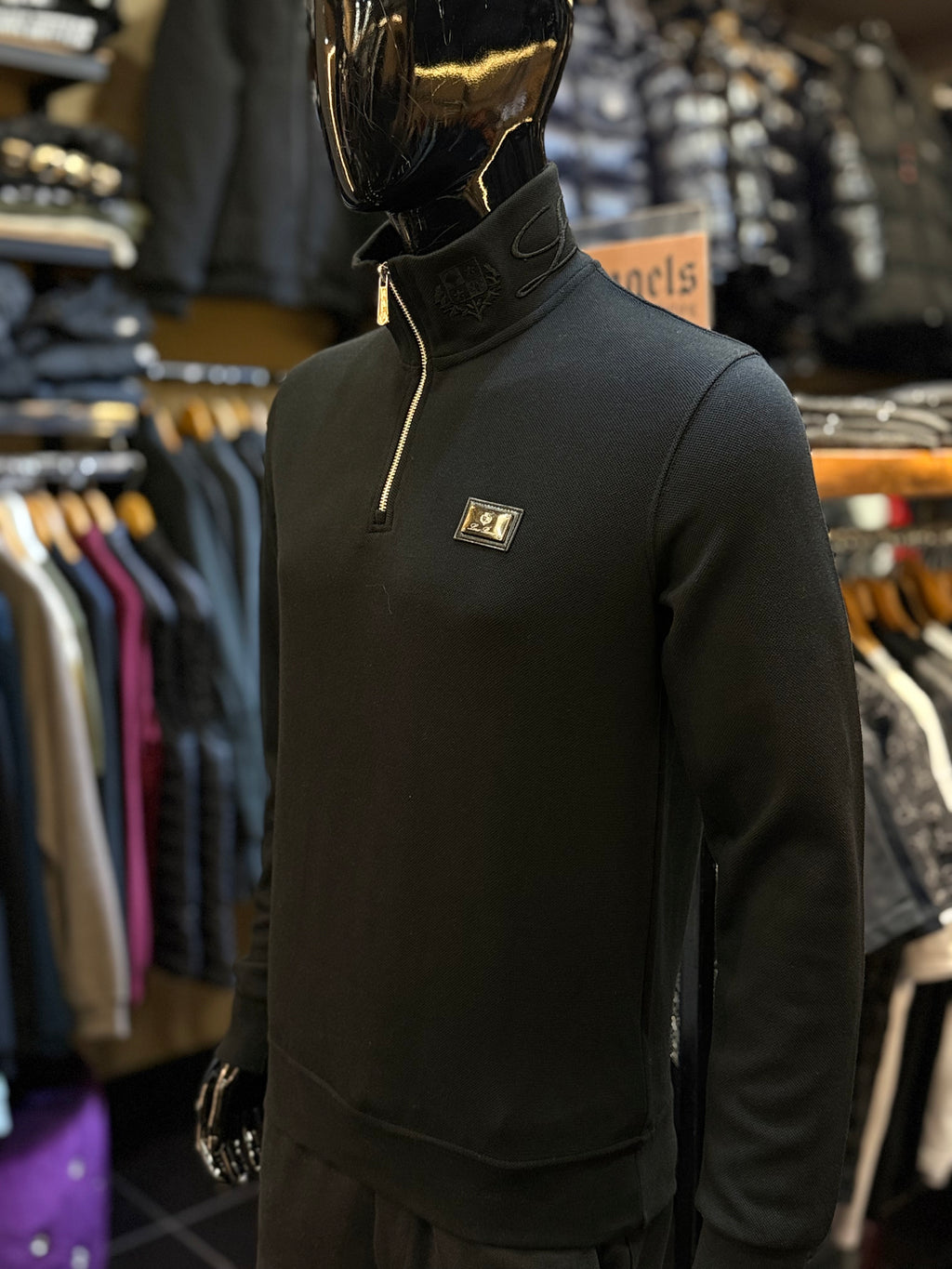 LORO PIANA zipper μαύρο  WIJ 201