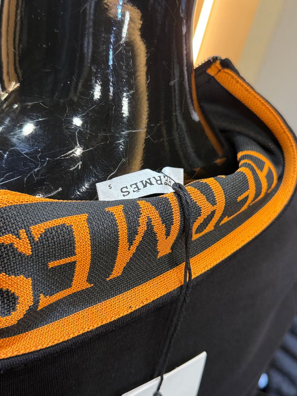 HERMES zipper μαύρο WIJ 33