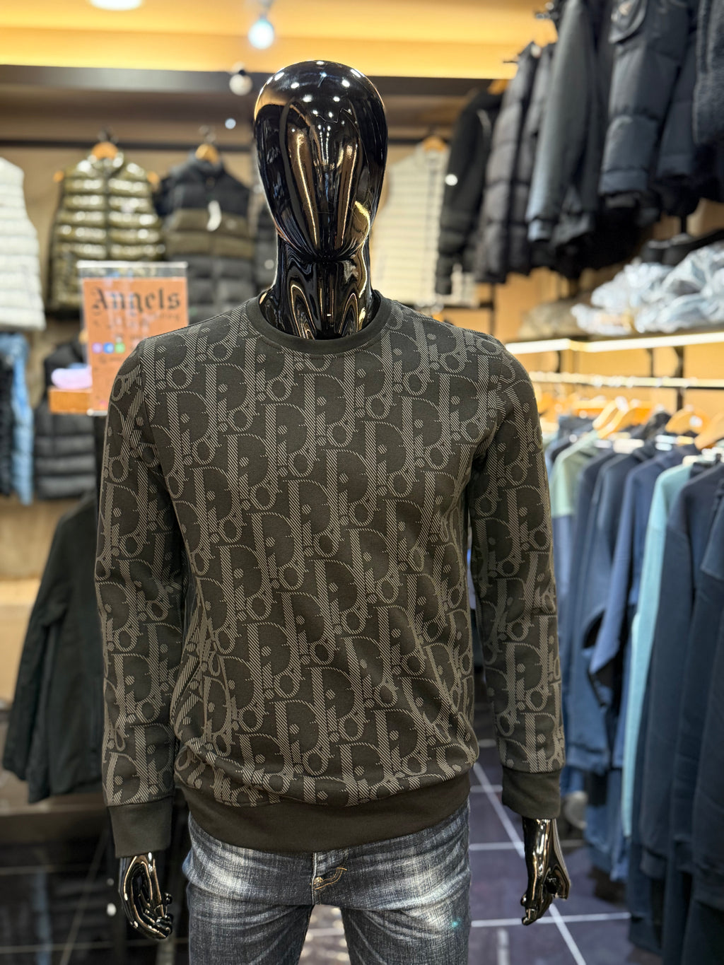 DIOR Φούτερ μαύρο  RD890