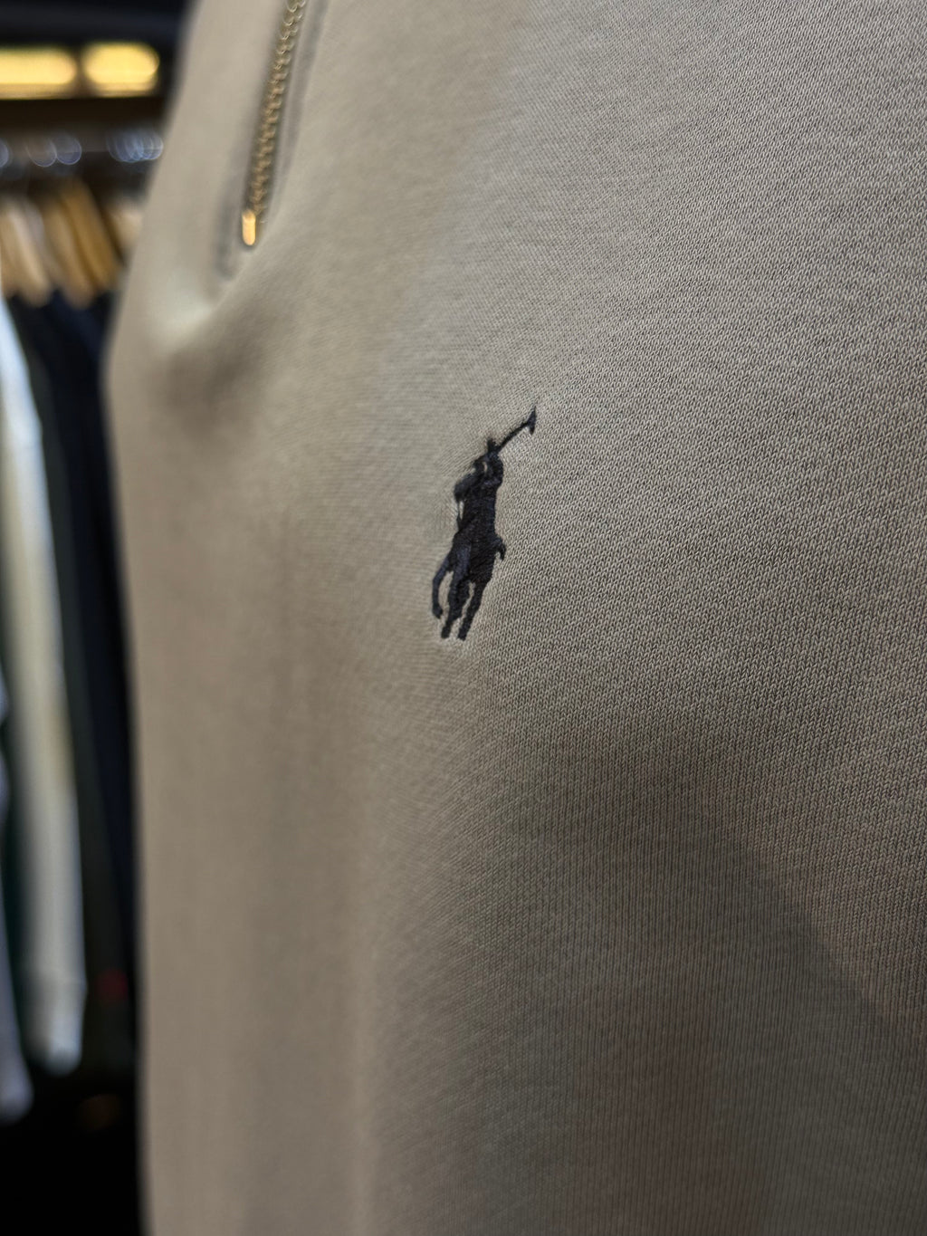 POLO zipper γκρι WIJ 35