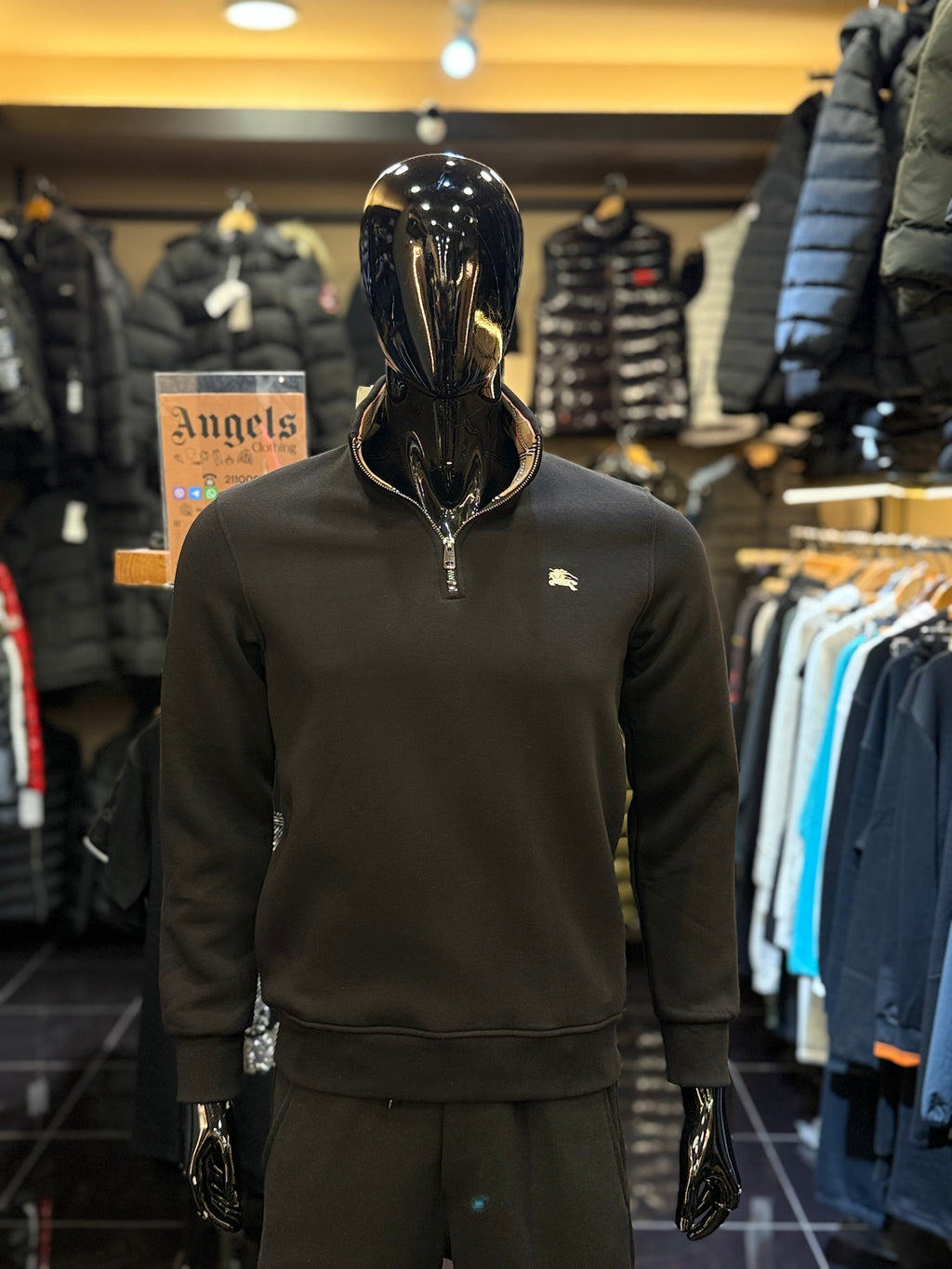 BURBERRY zipper μαύρο  WIJ 29