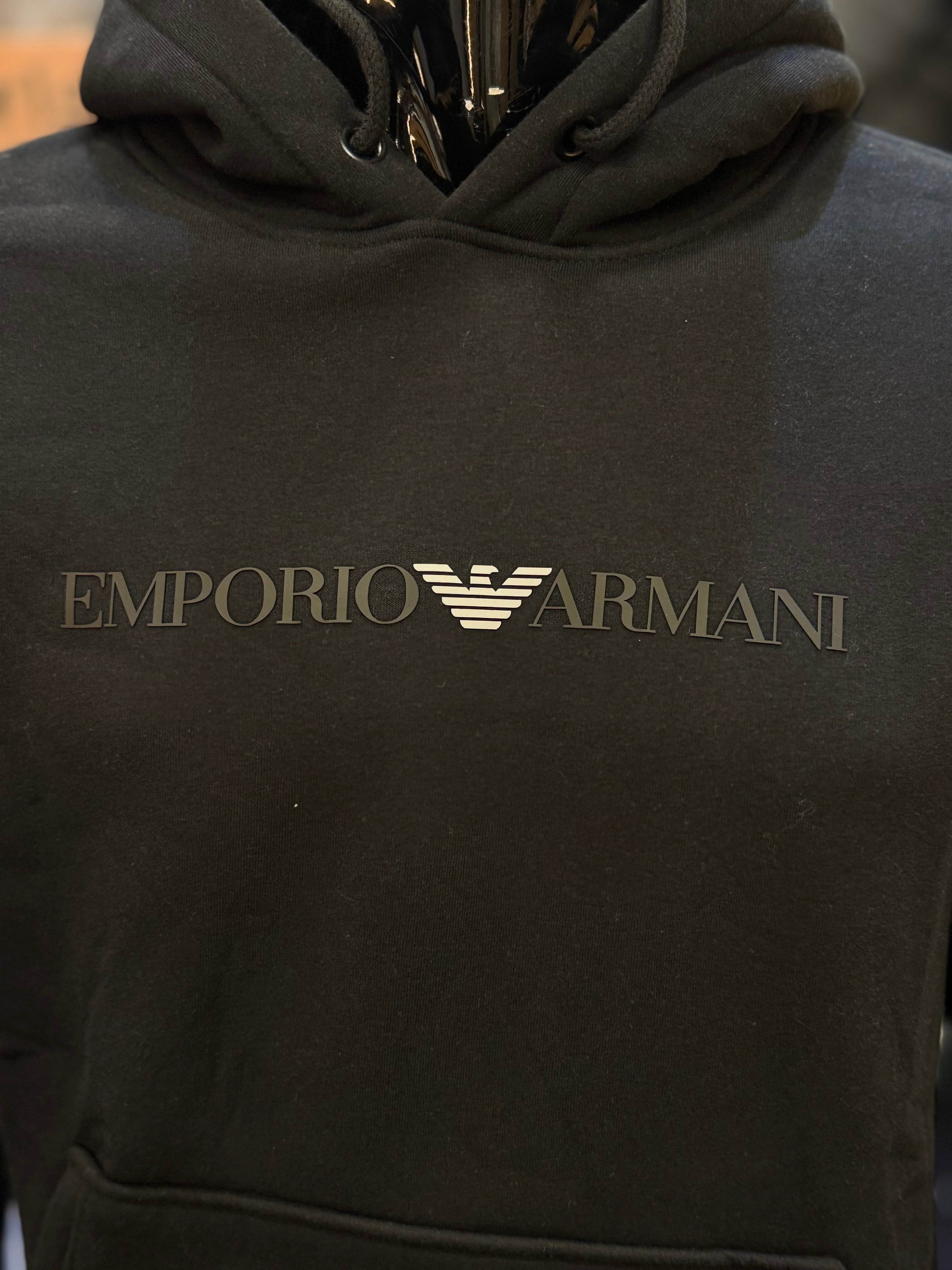 EMPORIO ARMANI  Φούτερ μαύρο  RR 710