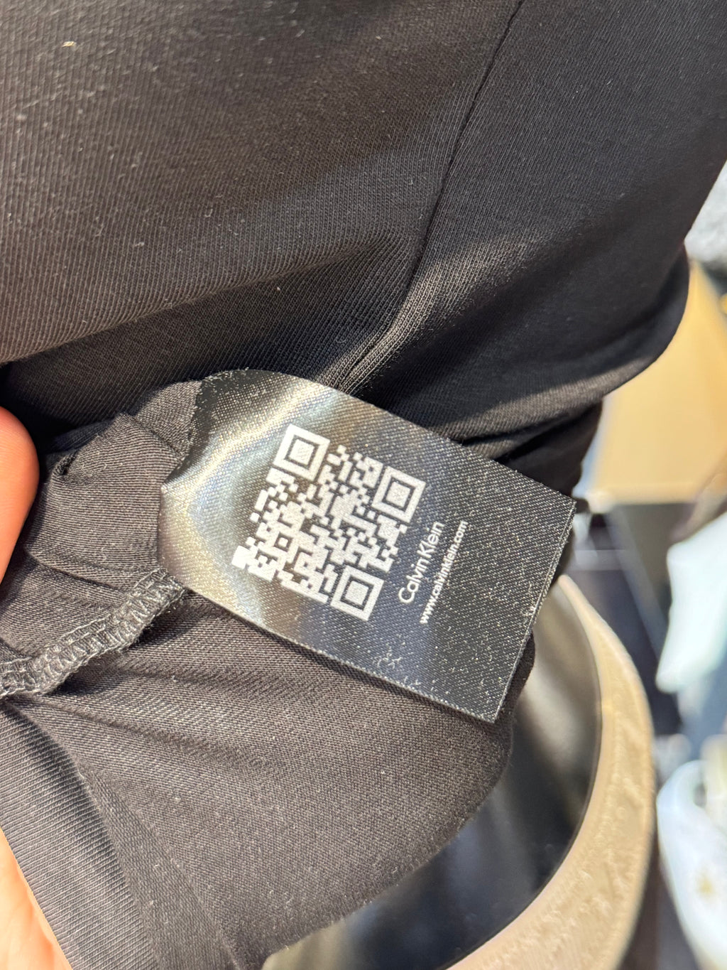 CALVIN KLEIN T-SHIRT ΜΑΥΡΟ N-016