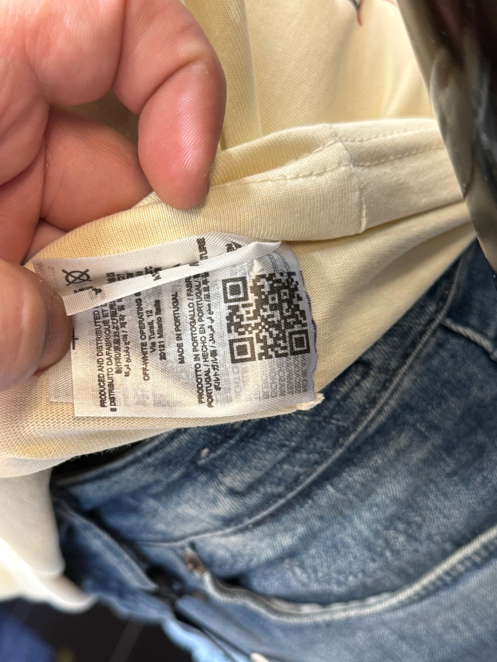 OFF white T- shirt K-134