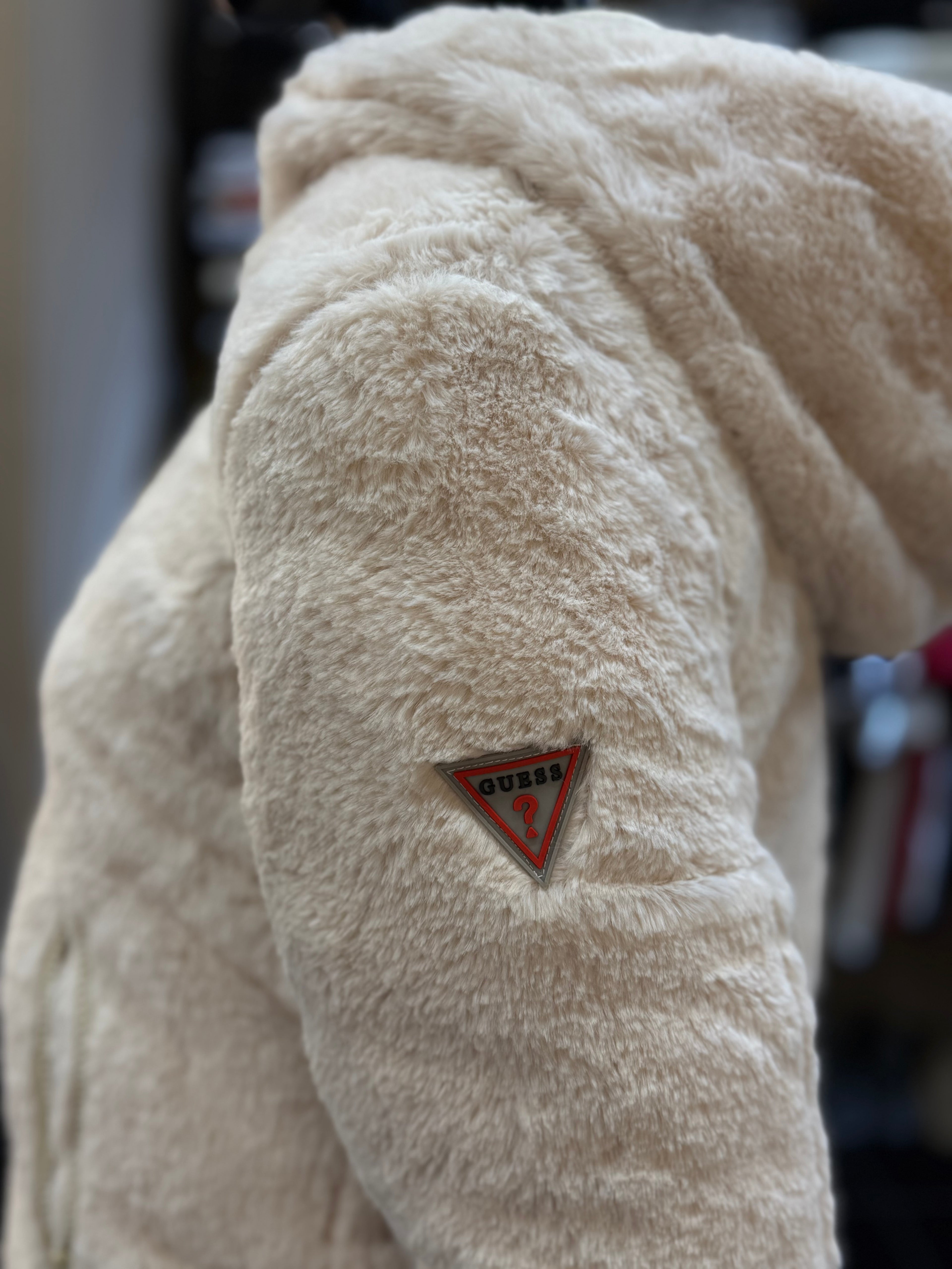 GUESS γυναικείο puffer - γουνάκι WJX-22