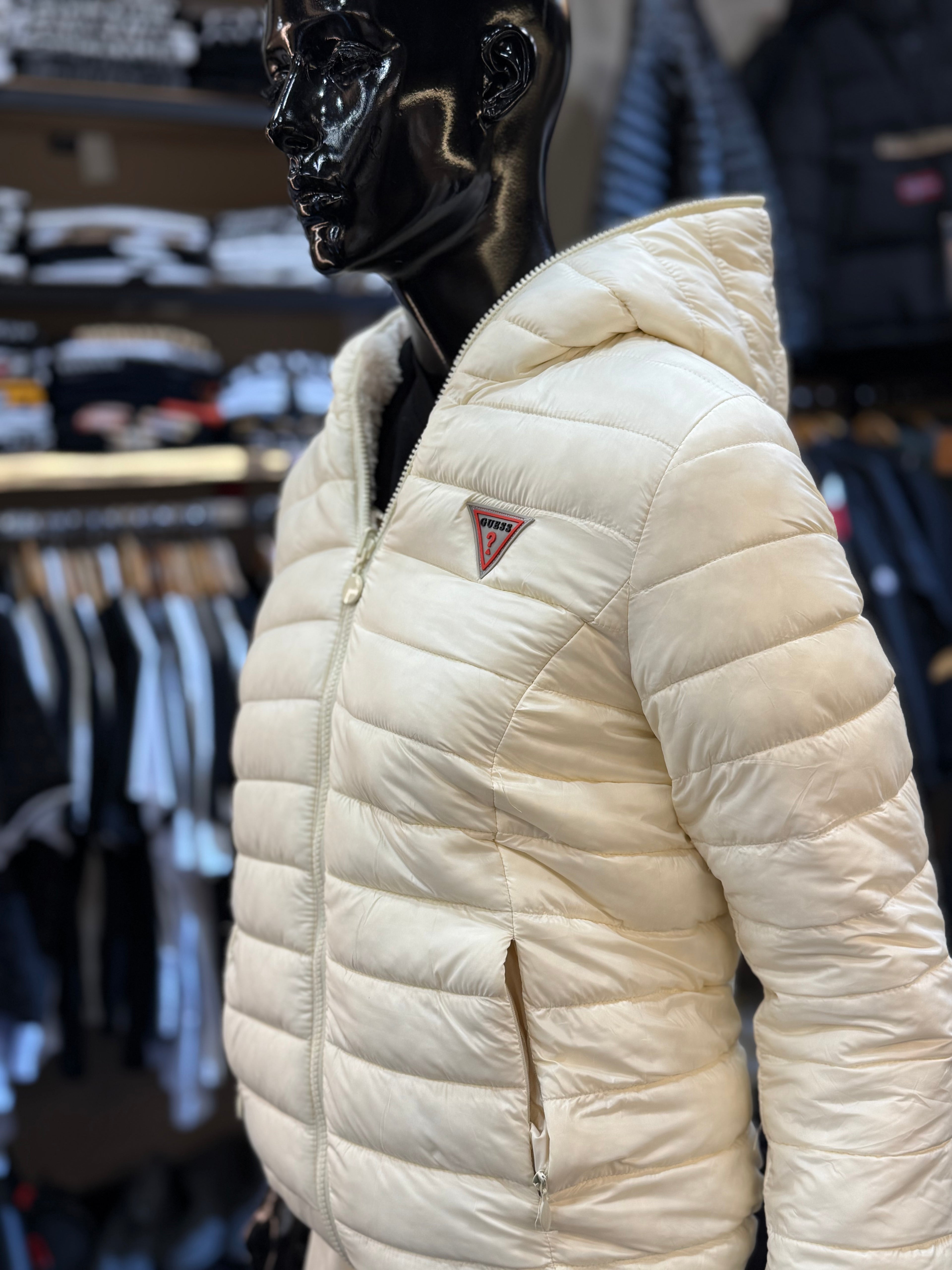 GUESS γυναικείο puffer - γουνάκι WJX-22