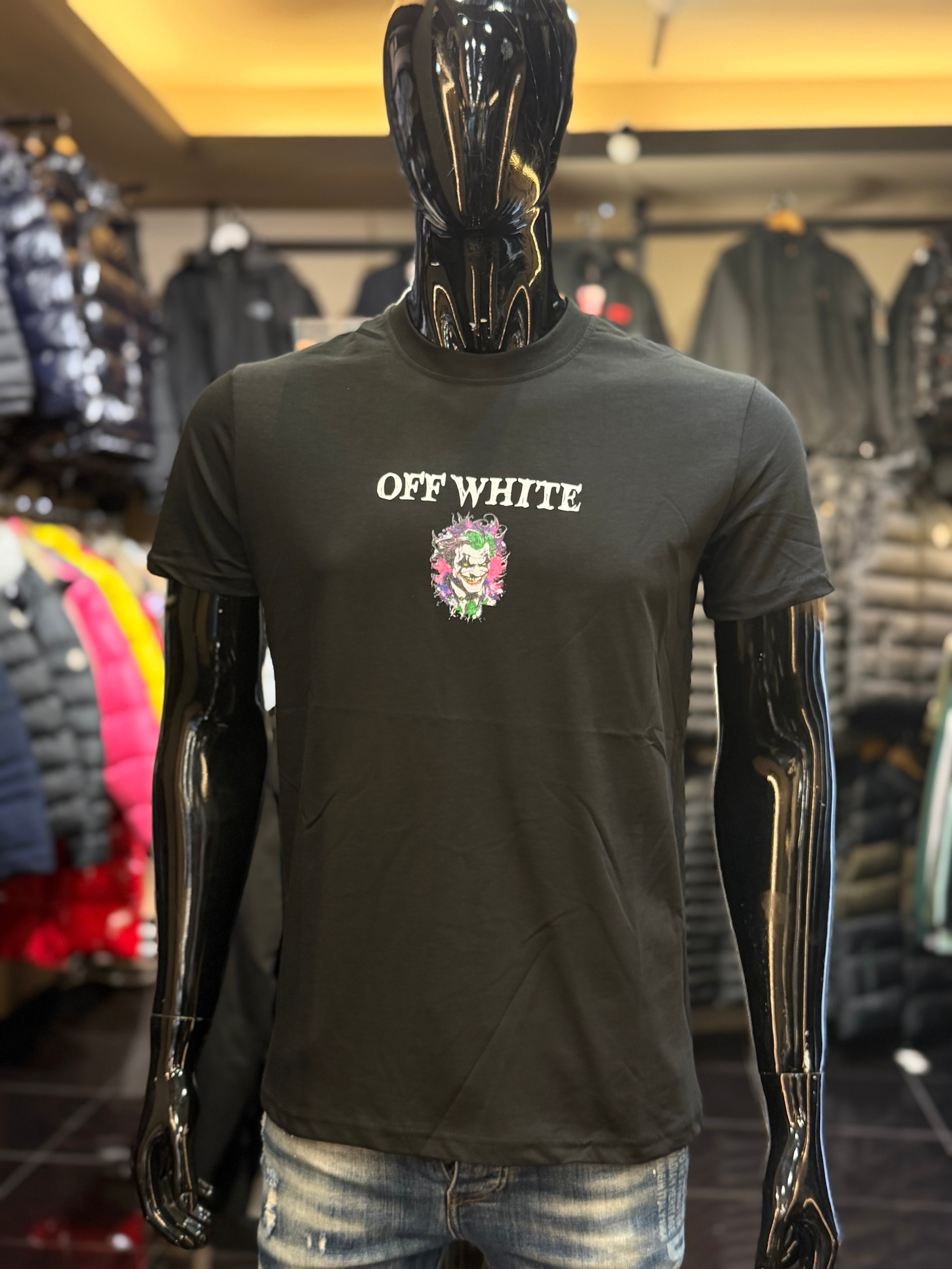off white   T- shirt K-193