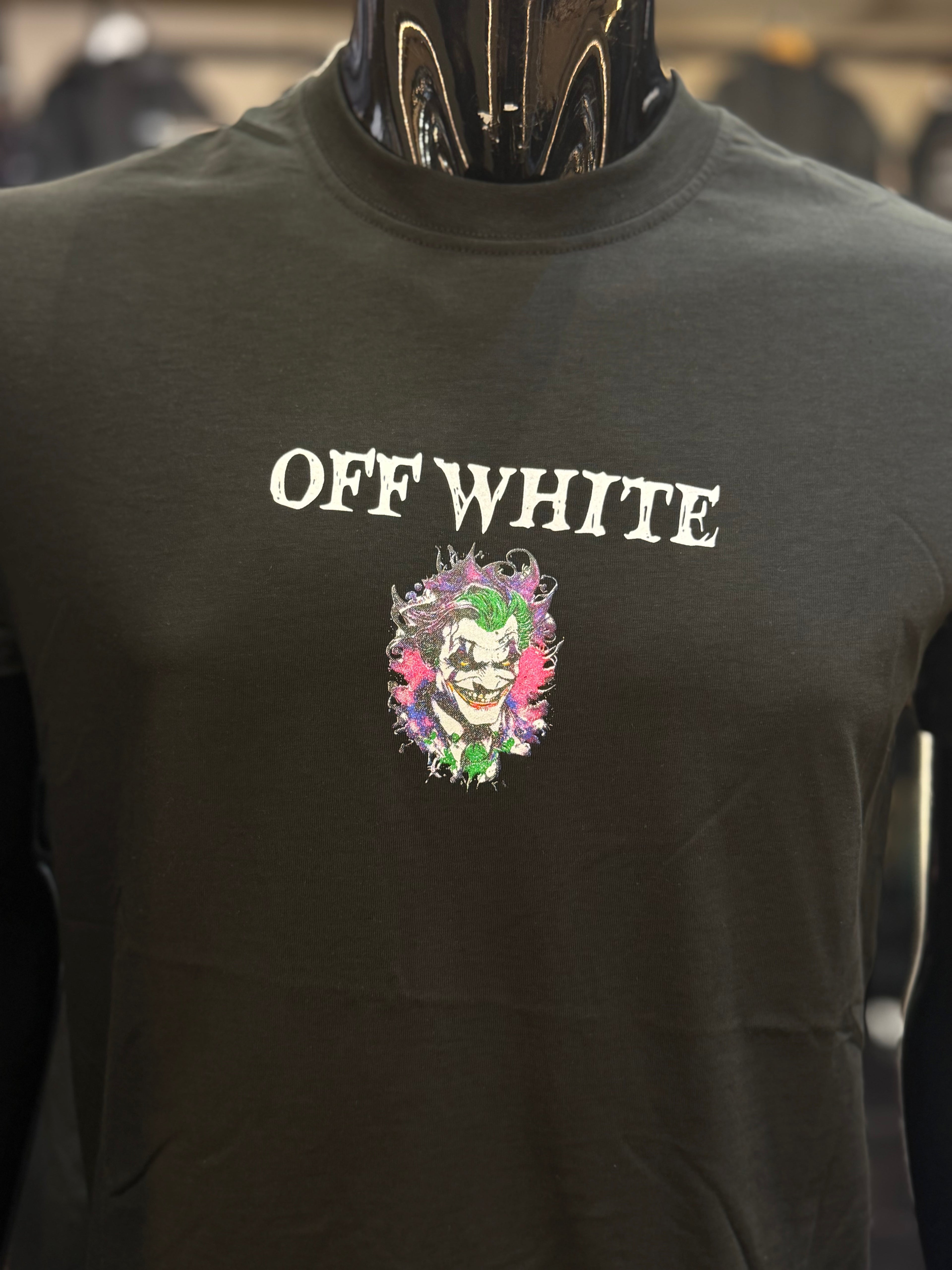 off white   T- shirt K-193