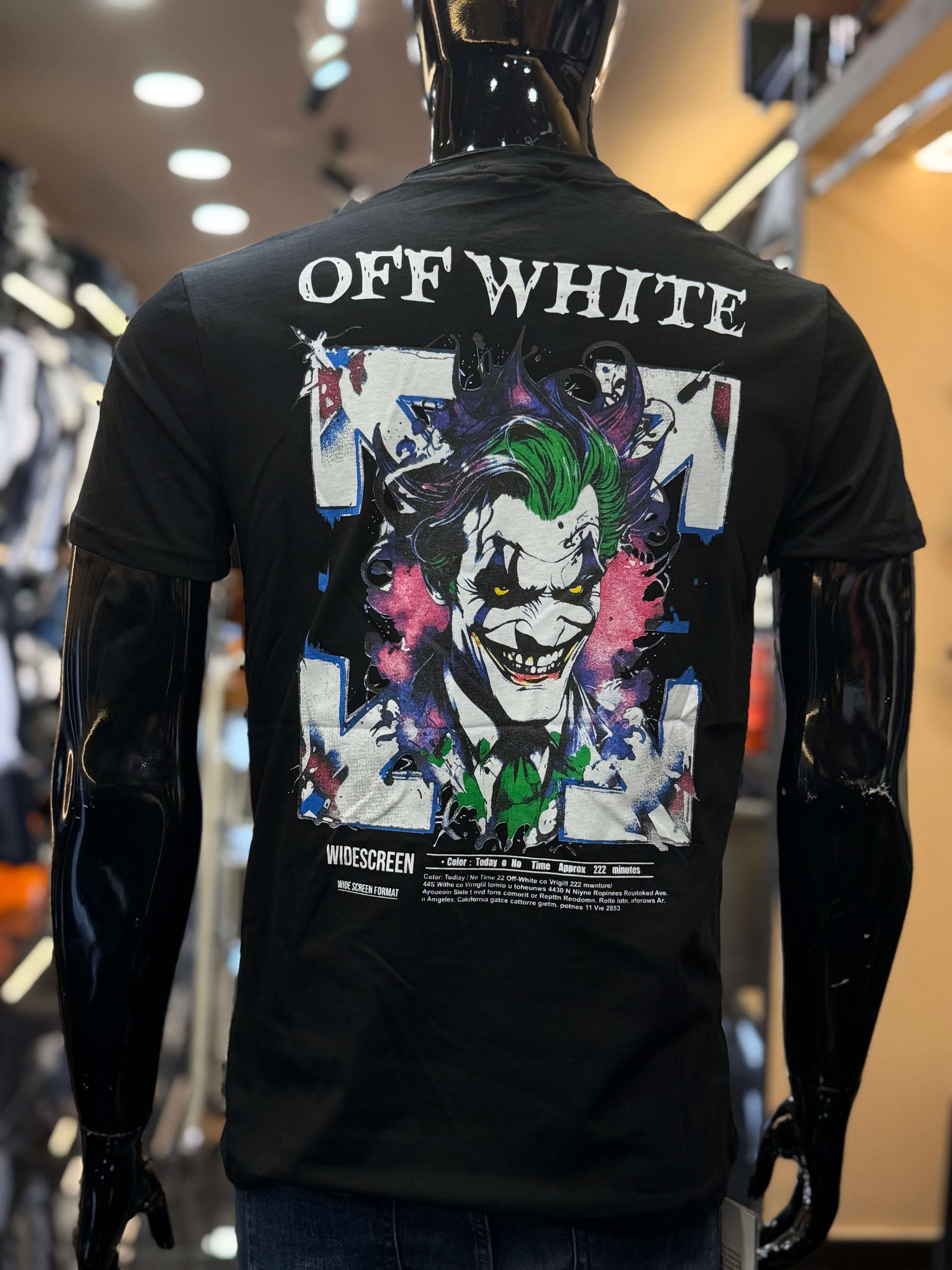 off white   T- shirt K-193